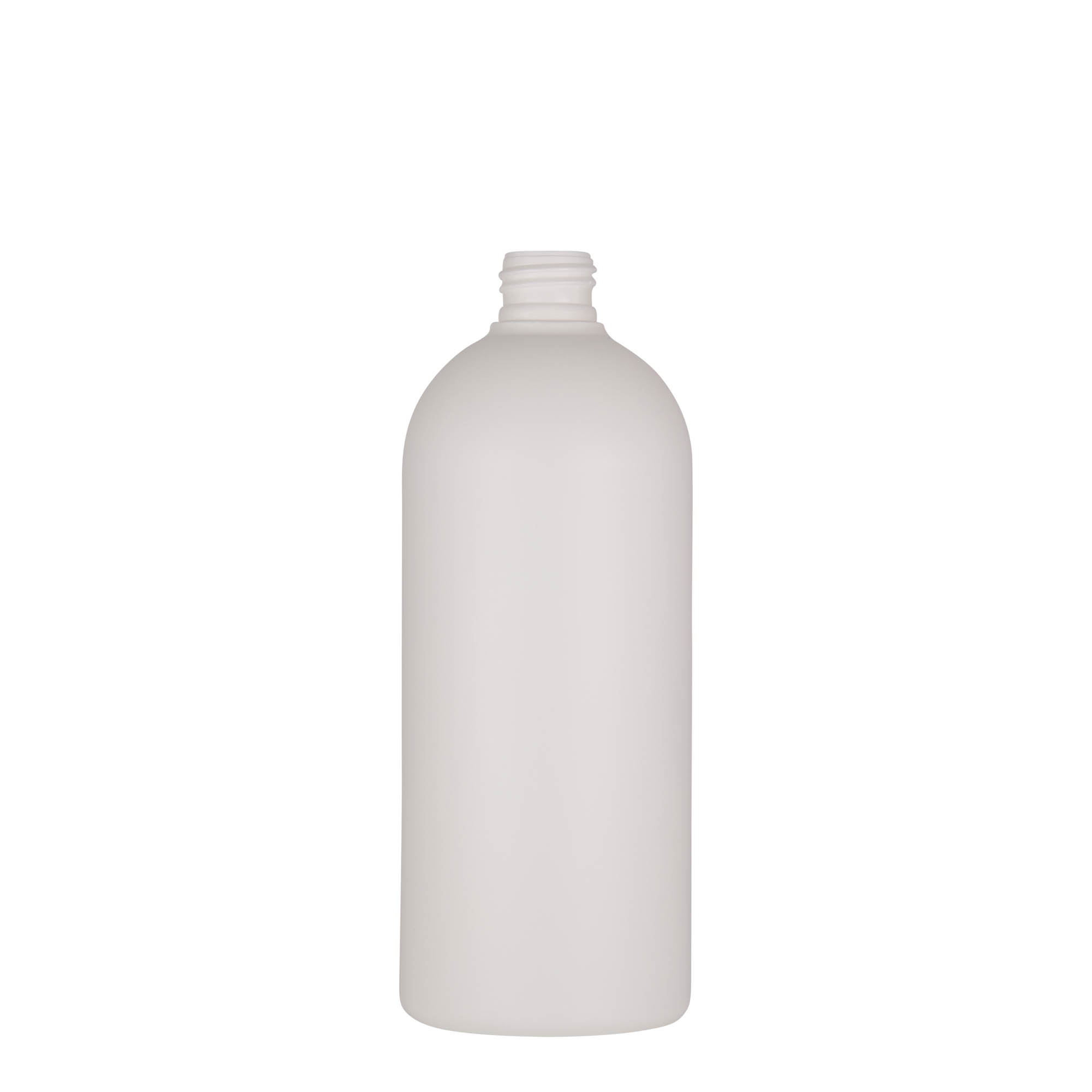 500 ml Kunststoffflasche 'Tuffy', HDPE, weiß, Mündung: 24/410