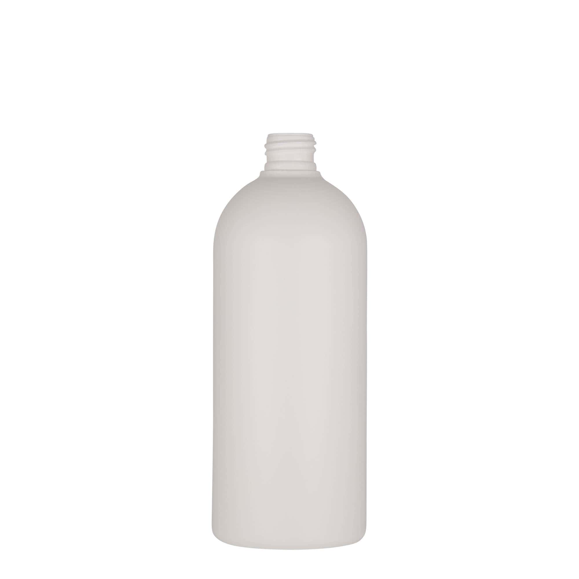 500 ml Kunststoffflasche „Tuffy“, HDPE, weiß, Mündung:  24/410