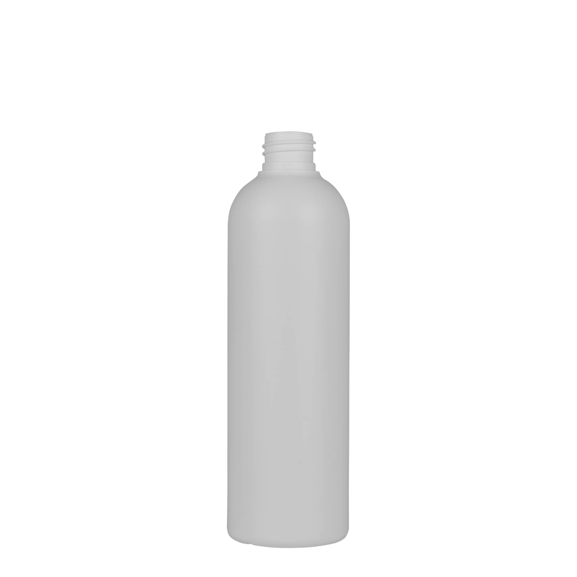 300 ml Kunststoffflasche 'Tuffy', HDPE, weiß, Mündung: 24/410