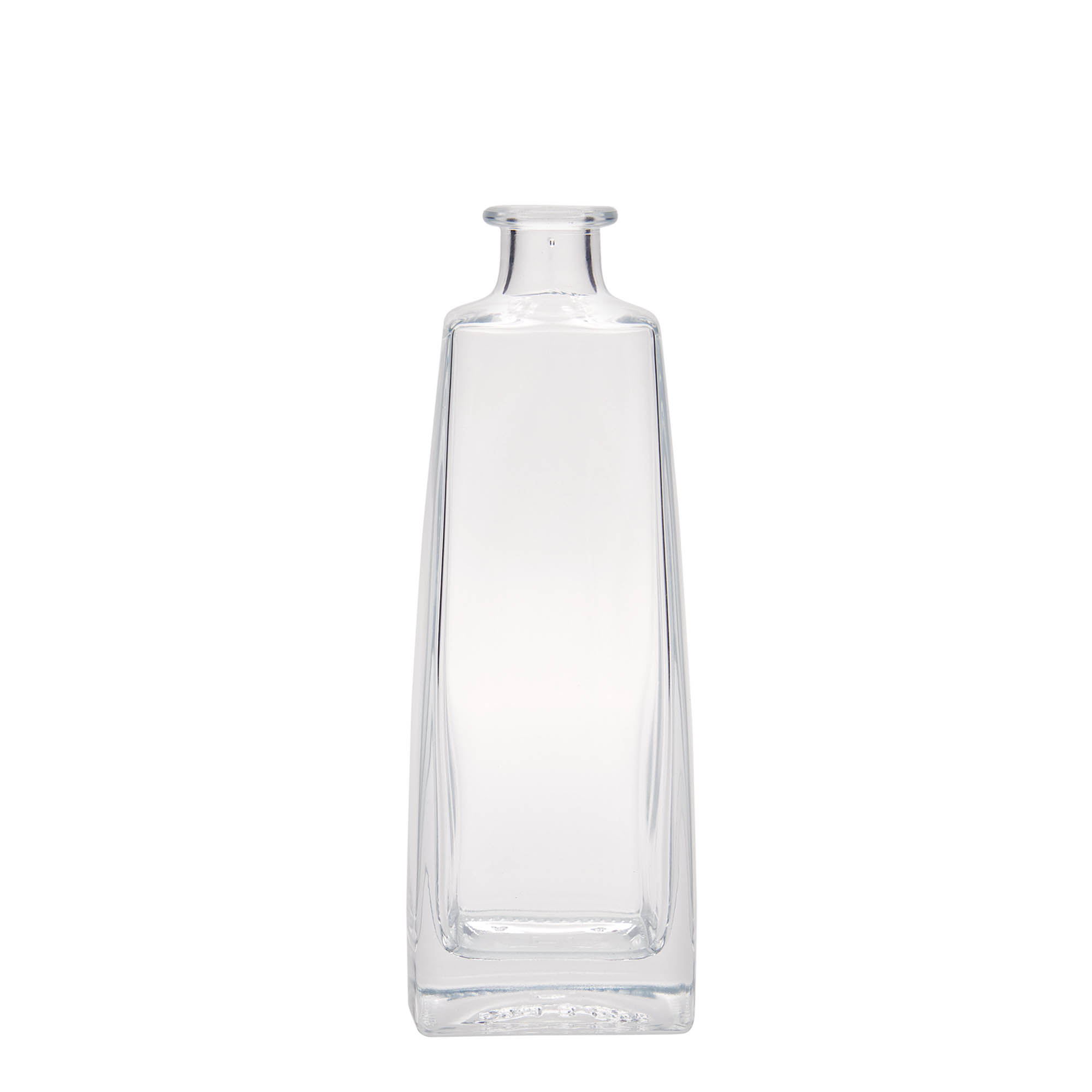 500 ml Glasflasche „Timmy“, rechteckig, Mündung: Kork