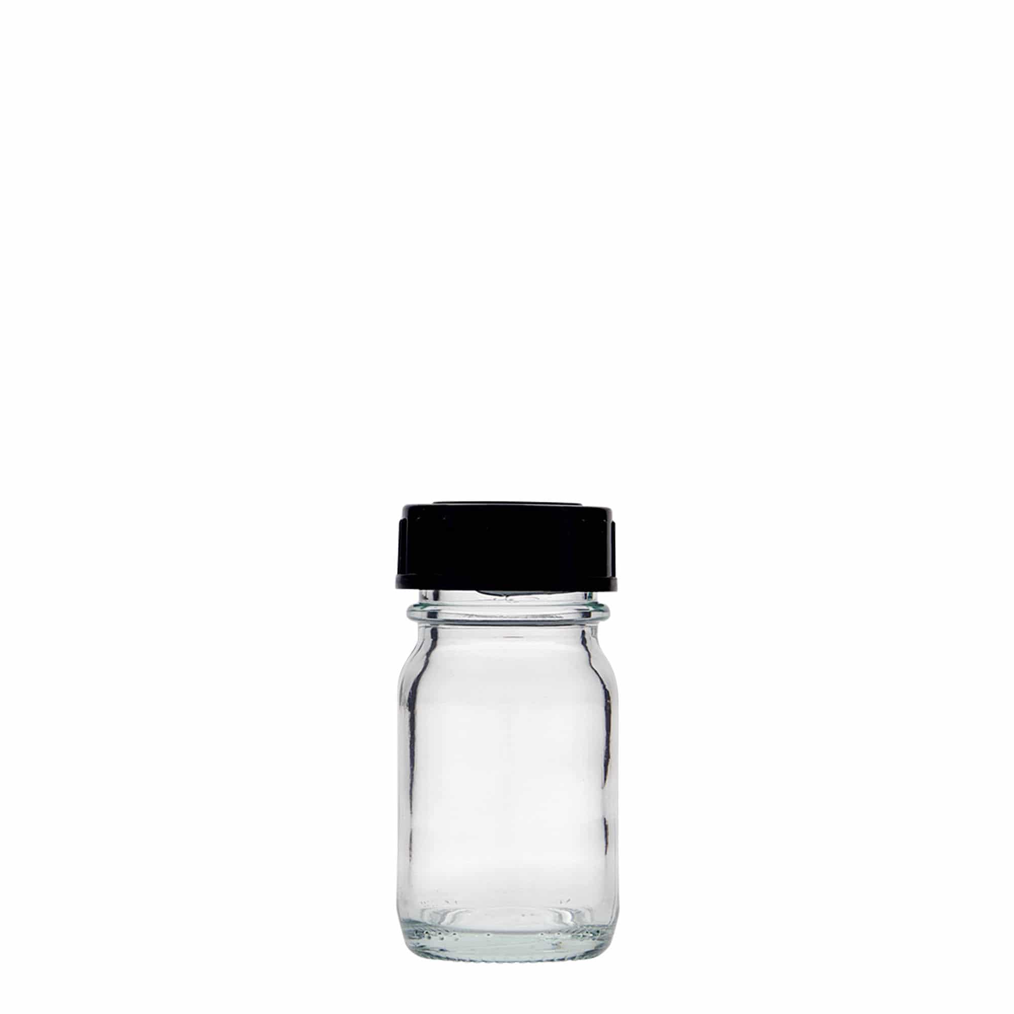 30 ml Weithalsglas, Mündung: DIN 32