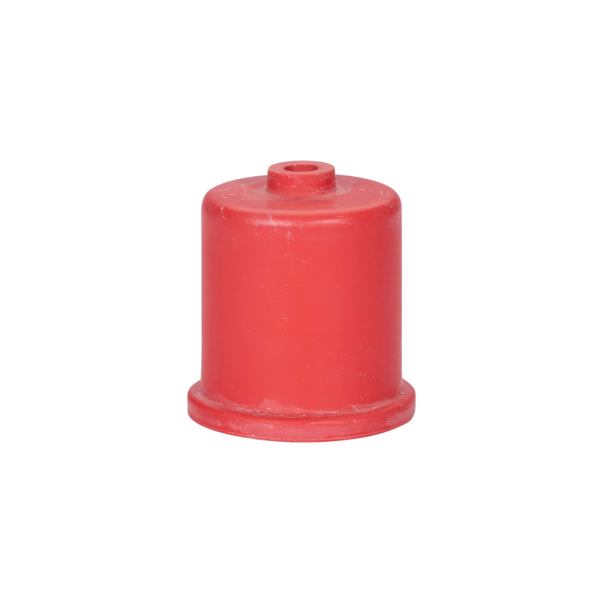 Gärkappe Typ 4, Gummi, rot