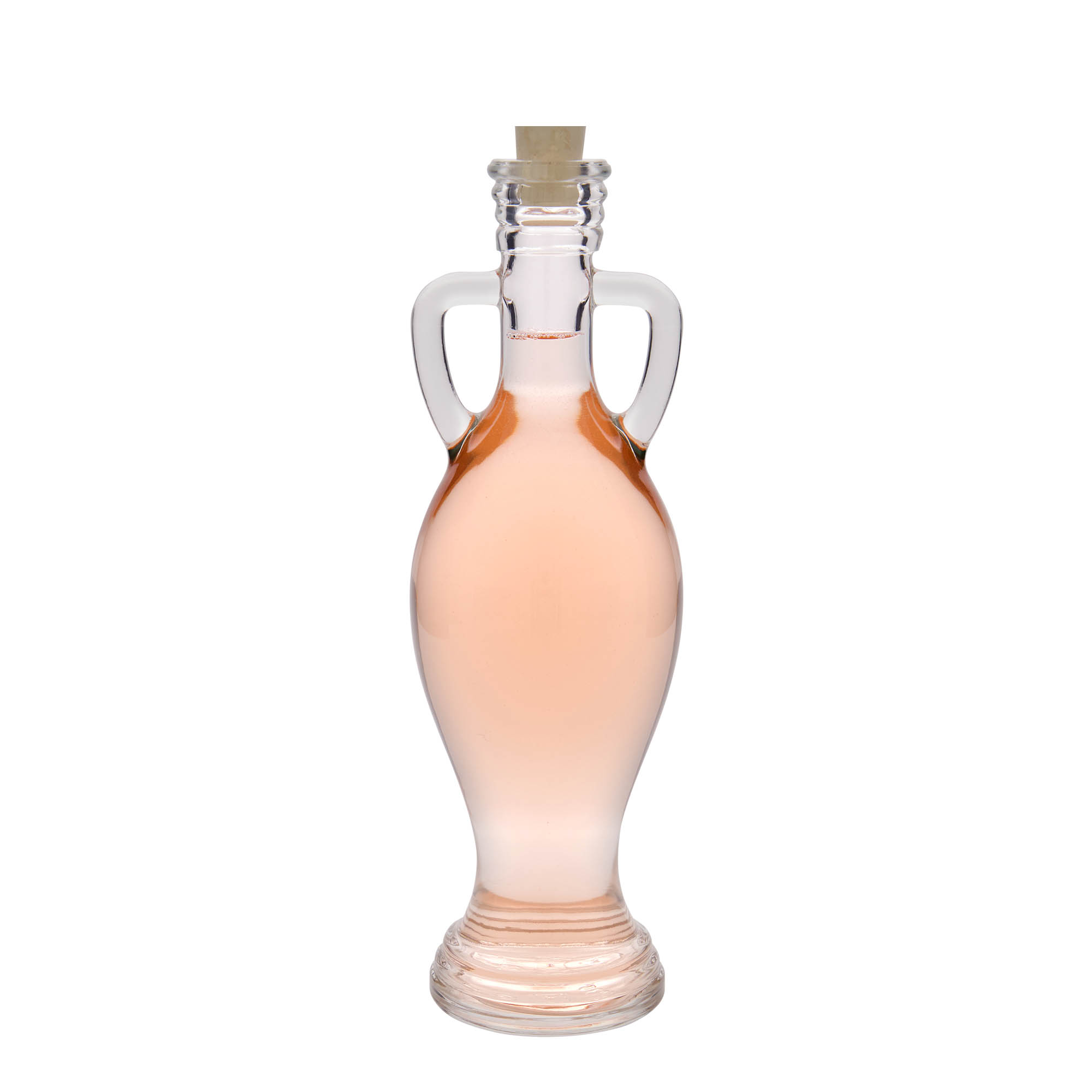 500 ml Glasflasche 'Amphore', Mündung: Kork 500 ml Glasflasche 'Amphore', Mündung: Kork