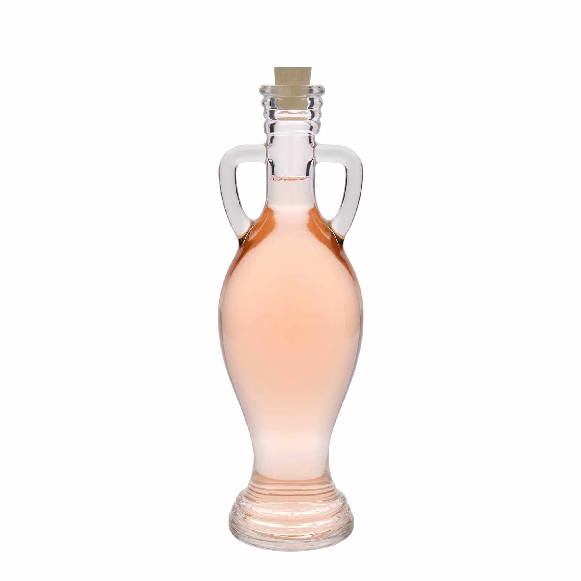 500 ml Glasflasche 'Amphore', Mündung: Kork