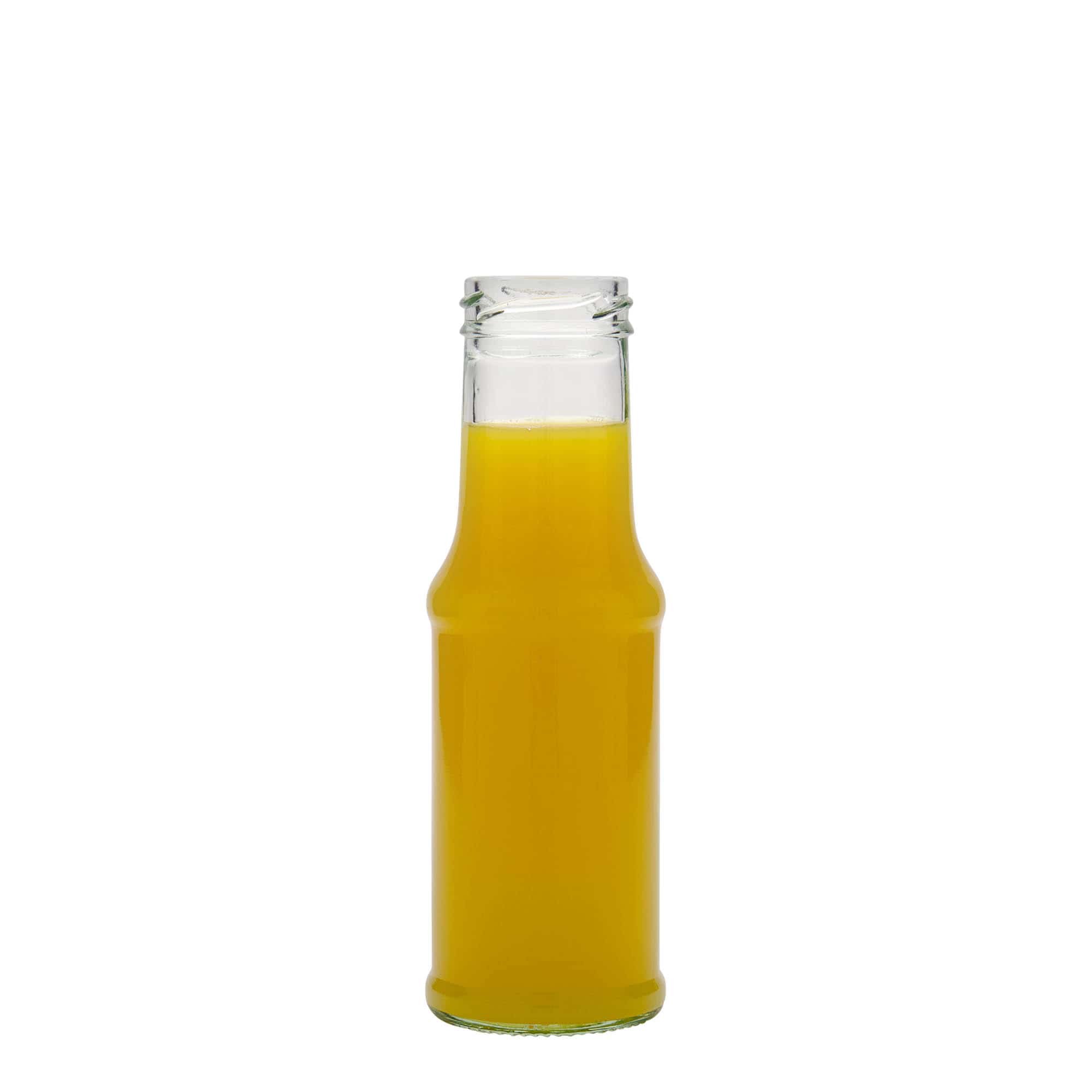 200 ml Soßenflasche, Glas, Mündung: Twist-Off (TO 43)