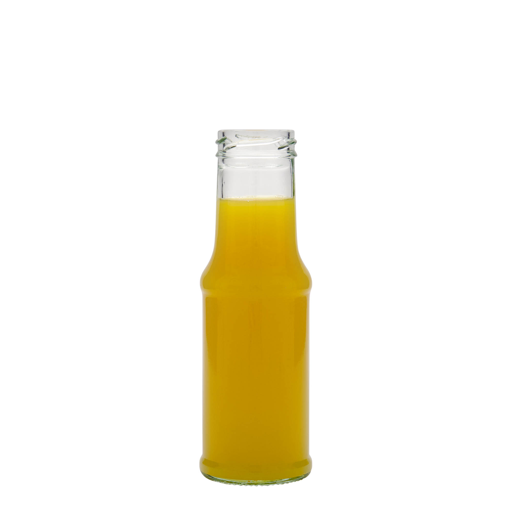 200 ml Soßenflasche, Glas, Mündung: Twist-off (TO 43)