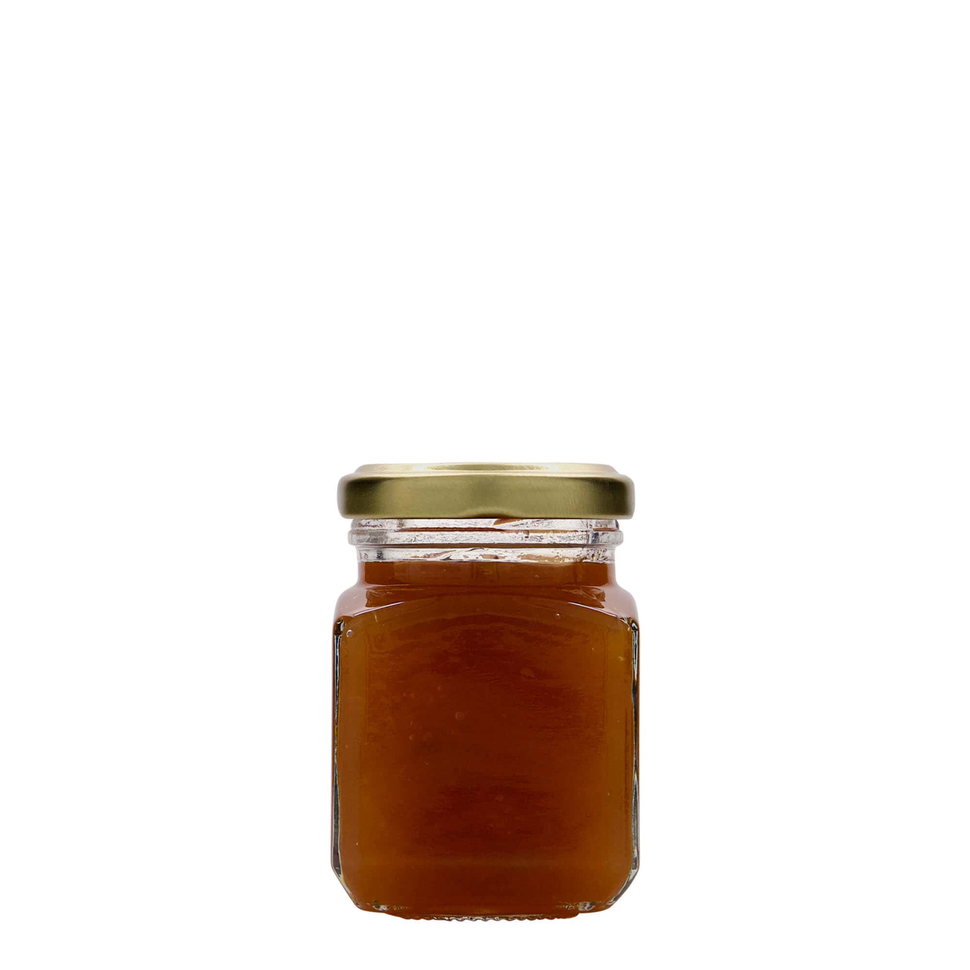 106 ml Vierkantglas, Mündung: Twist-Off (TO 48)