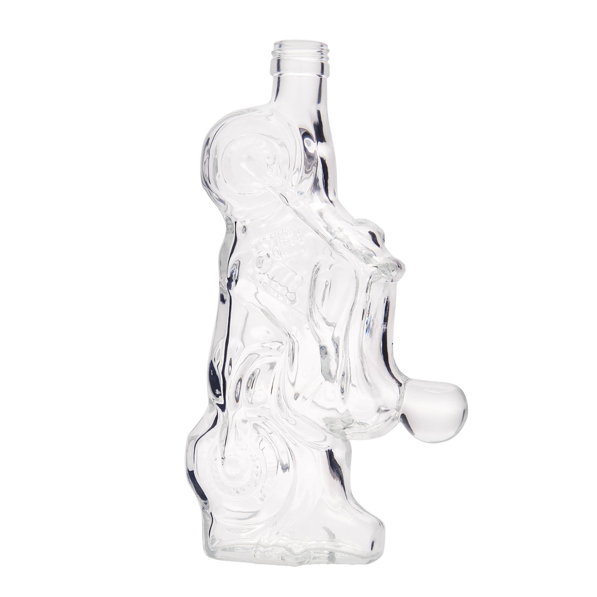 350 ml Glasflasche „Motorrad“, Mündung: PP 28