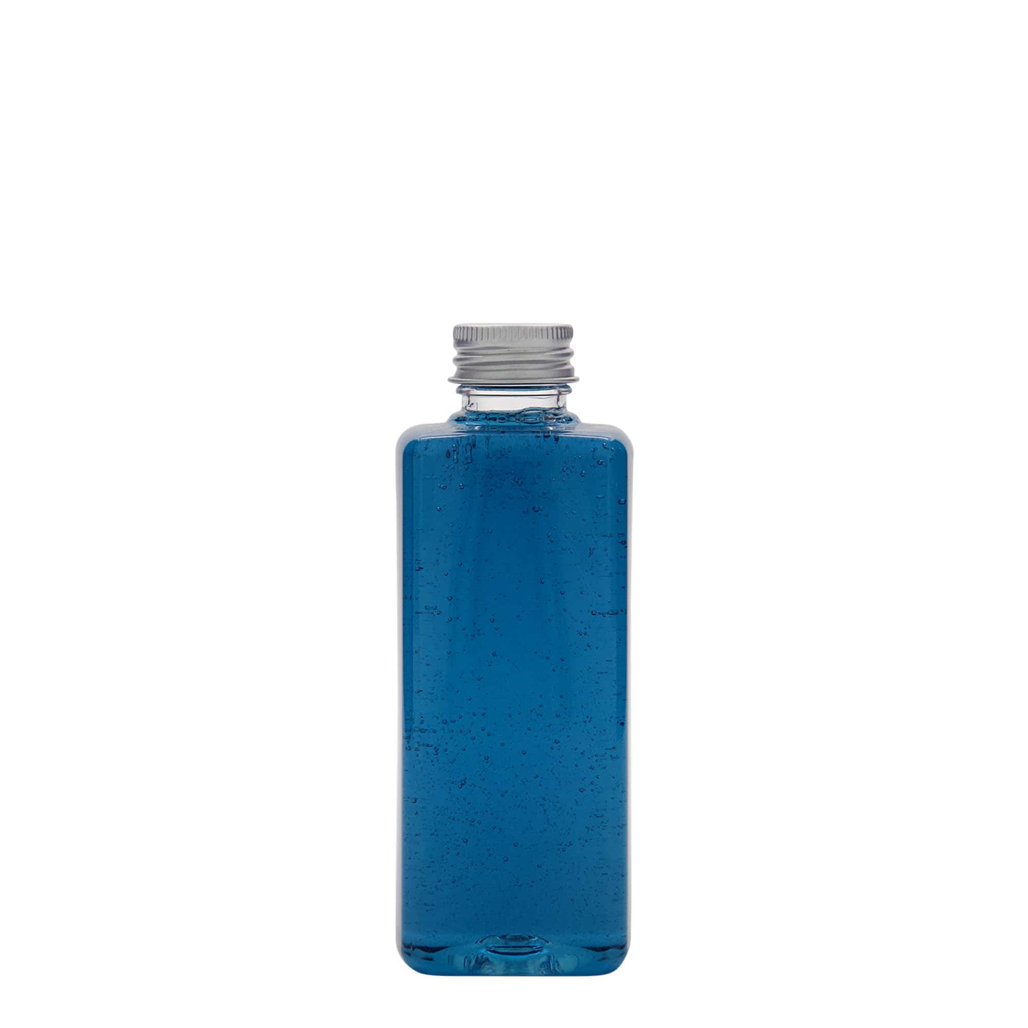 200 ml PET-Flasche „Karl“, quadratisch, Kunststoff, Mündung:  24/410