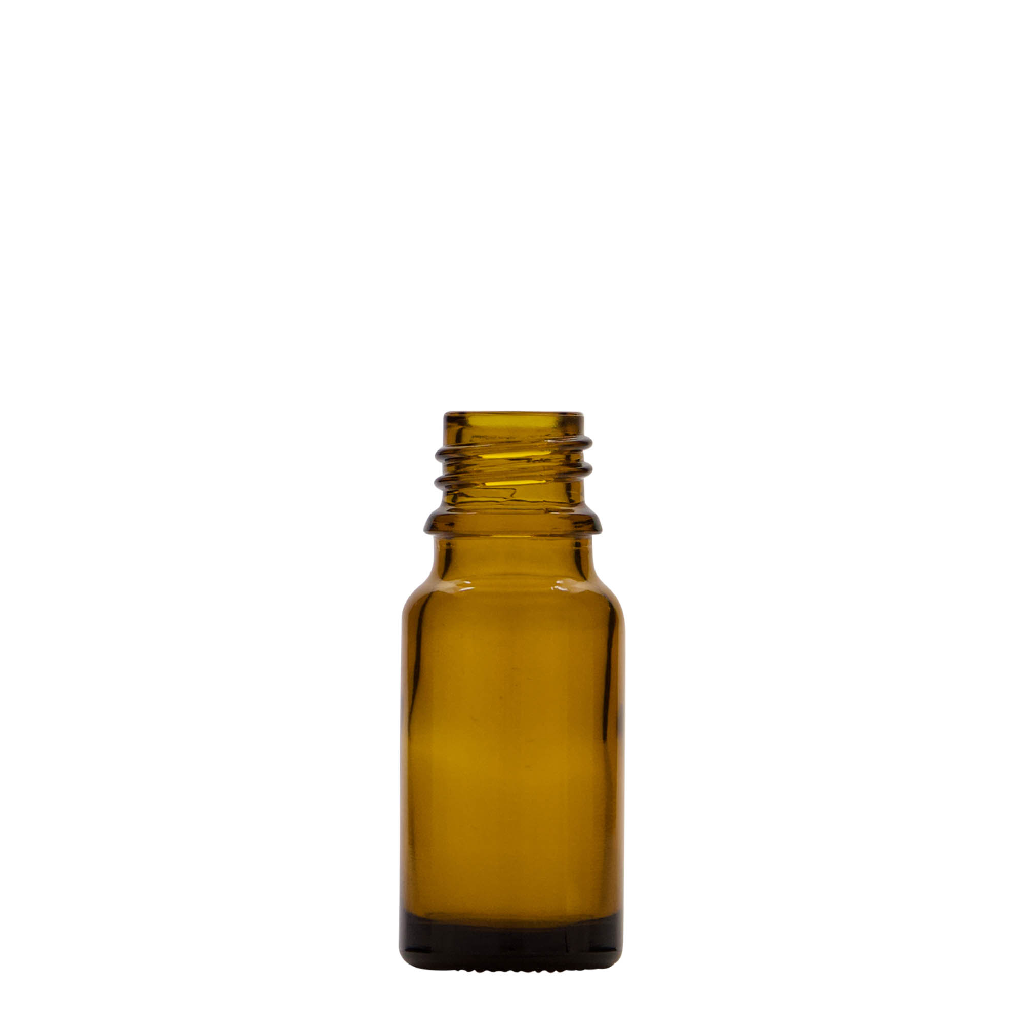 10 ml Medizinflasche mit Lotionspumpe, Glas, braun, Mündung: DIN 18 10 ml Medizinflasche mit Lotionspumpe, Glas, braun, Mündung: DIN 18