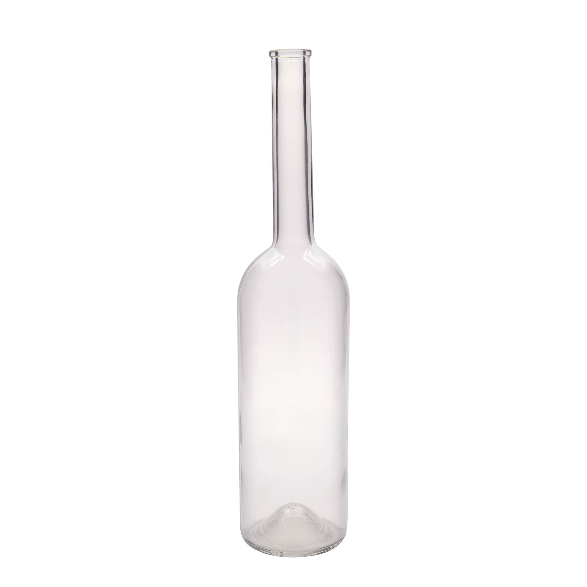 1.000 ml Glasflasche 'Opera', Mündung: Kork 1.000 ml Glasflasche 'Opera', Mündung: Kork
