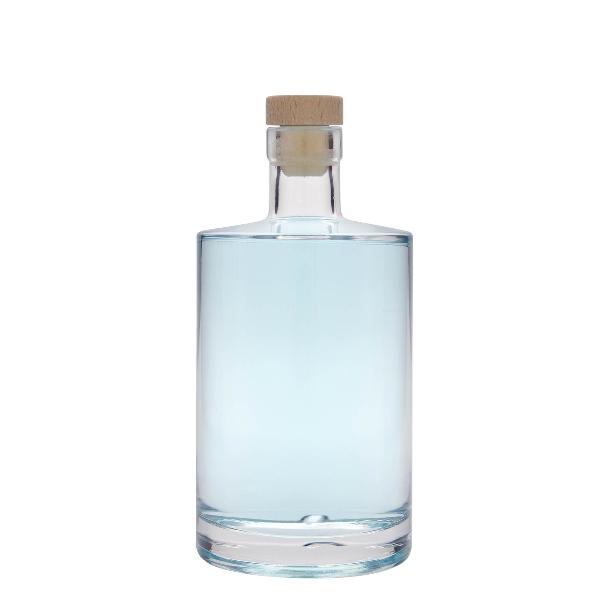 700 ml Glasflasche „Aventura“, Mündung: Kork