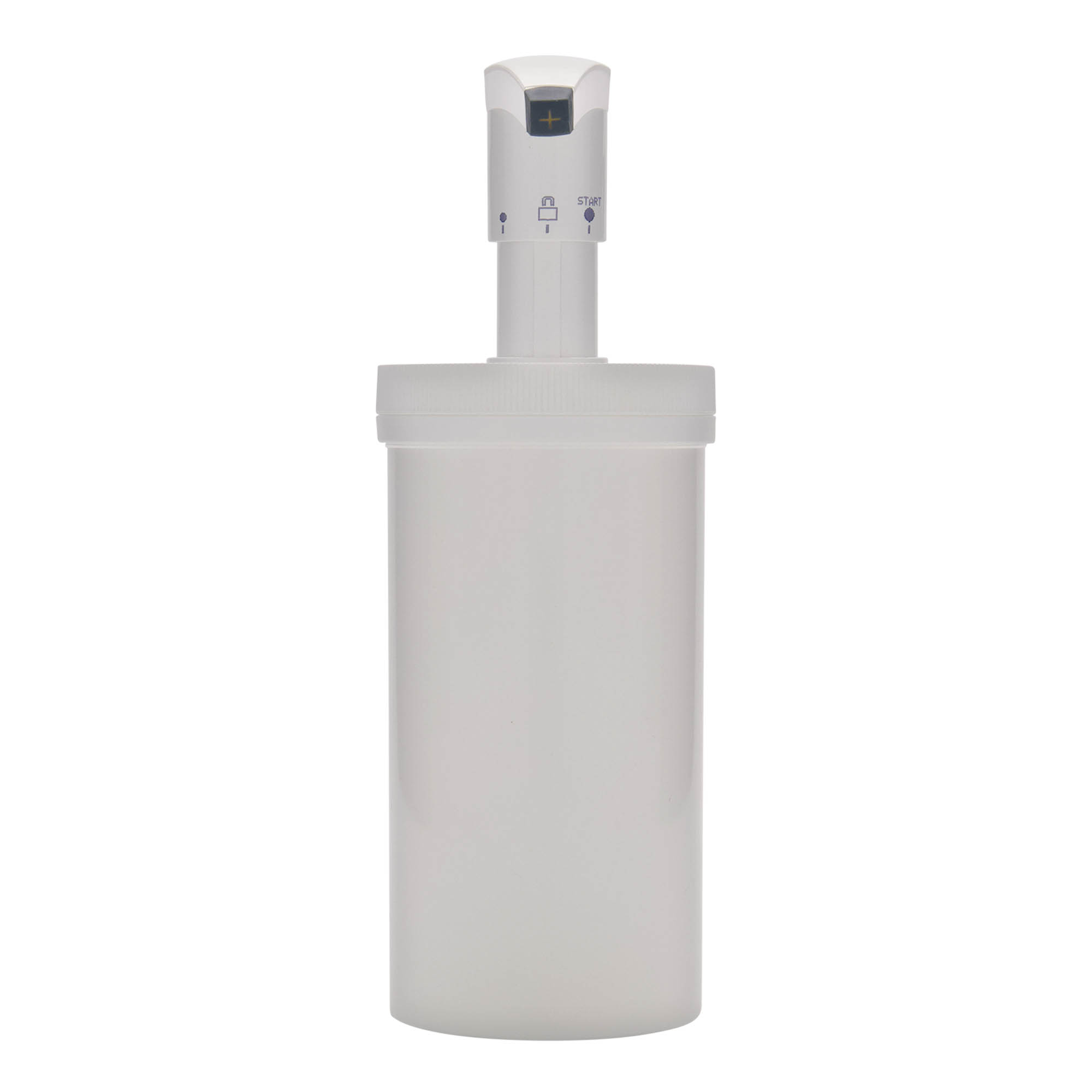 655 ml Dispenserflasche „Securibox“, PP-Kunststoff, weiß, Mündung: Schraubverschluss