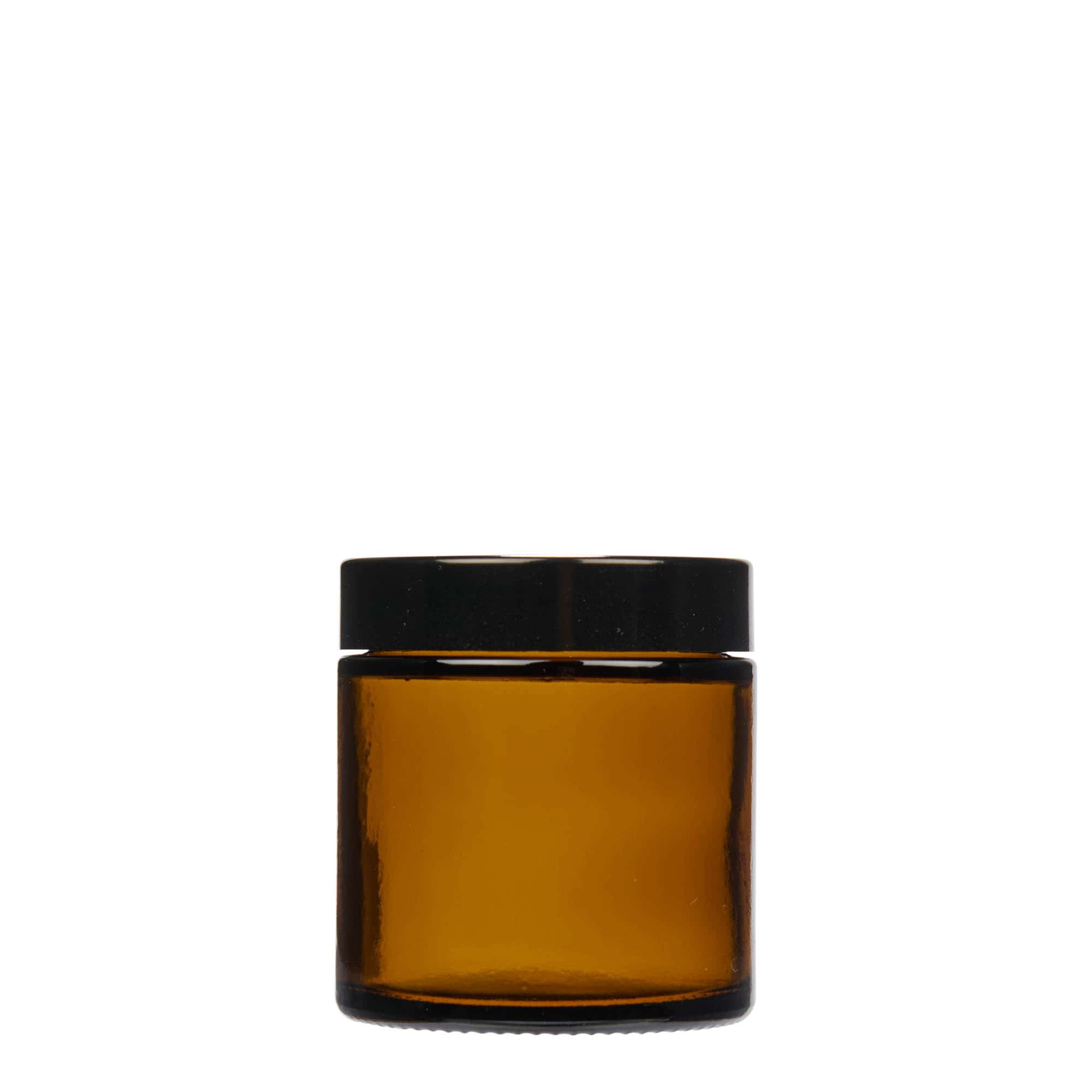 120 ml Tiegel 'Brown Line', Glas, braun, Mündung: Schraubverschluss 120 ml Tiegel 'Brown Line', Glas, braun, Mündung: Schraubverschluss