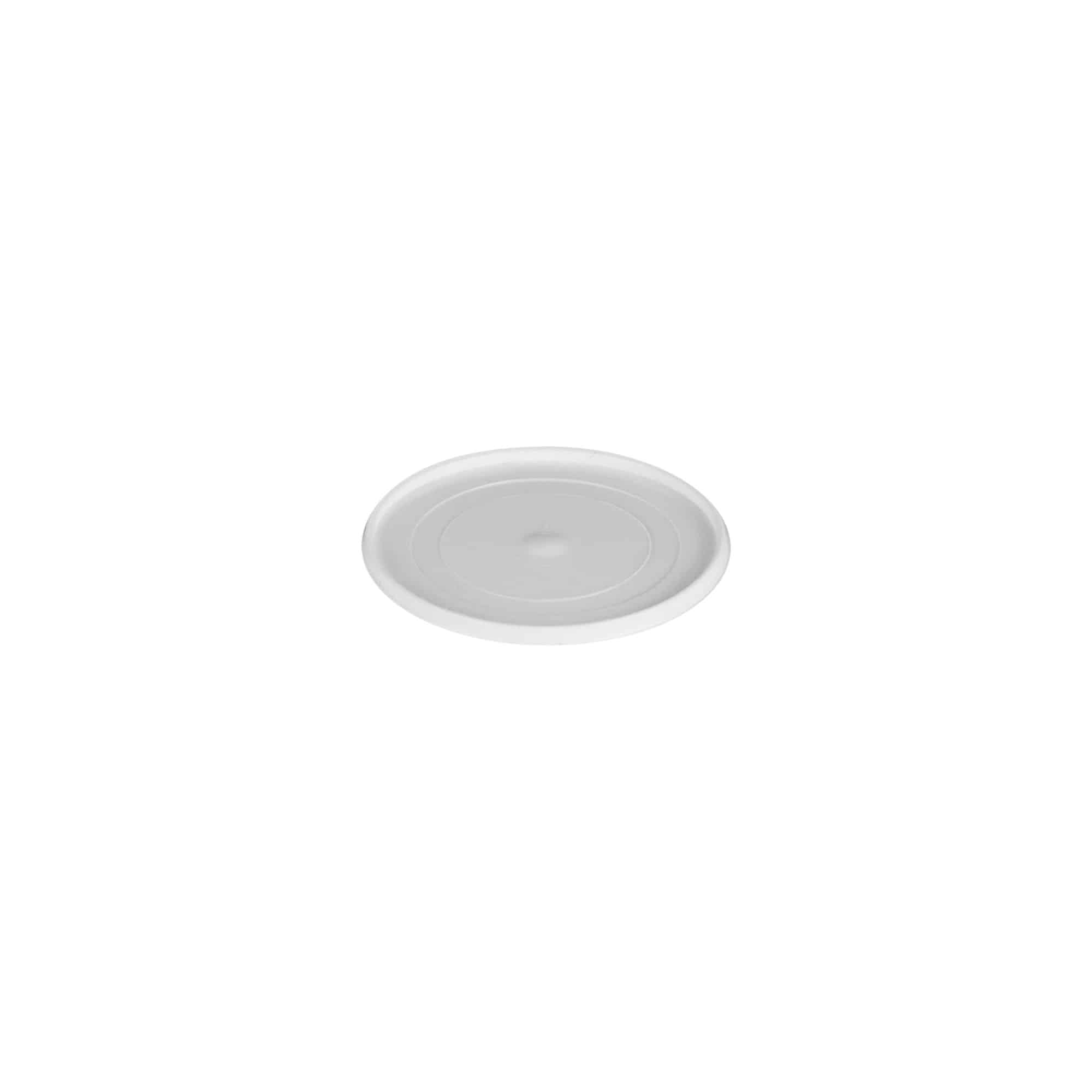 Abdeckscheibe für 5 ml 'Bianca', PP-Kunststoff, weiß