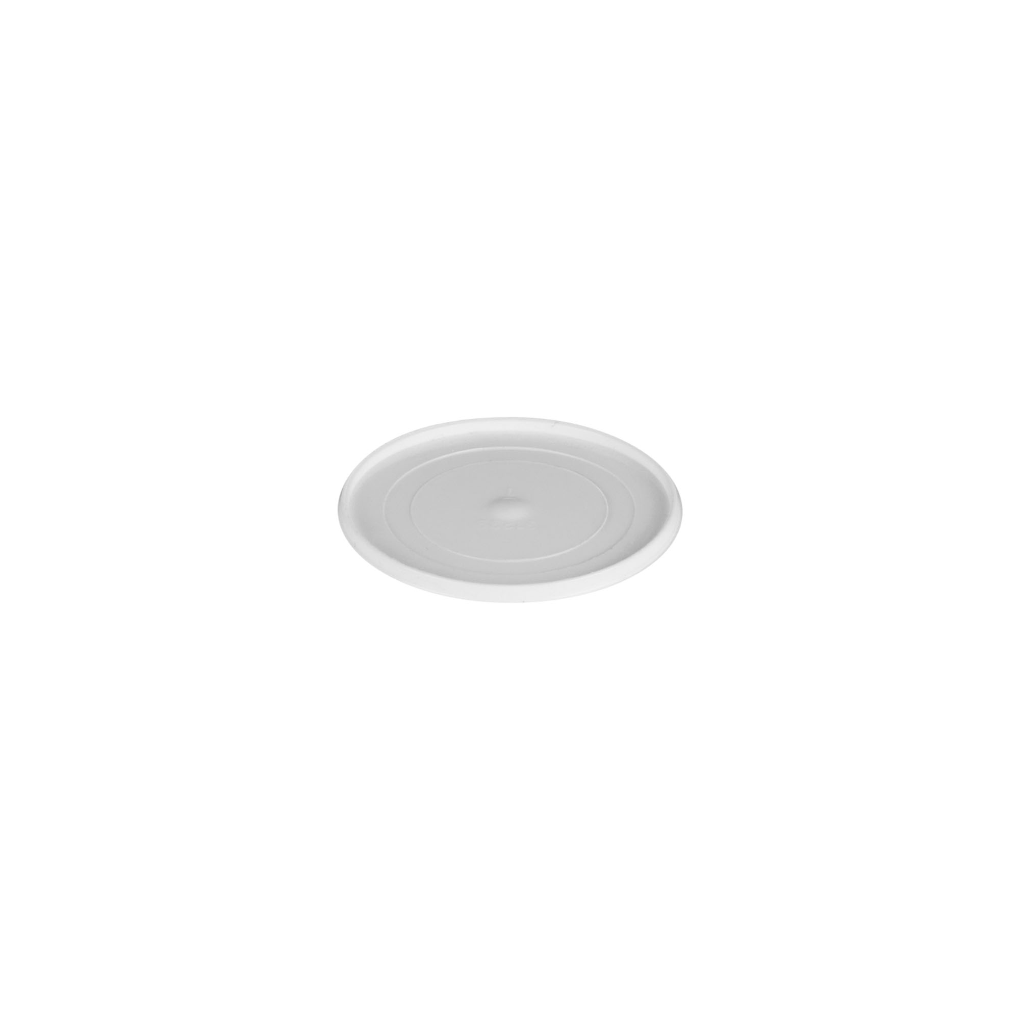Abdeckscheibe für 5 ml 'Bianca', PP-Kunststoff, weiß