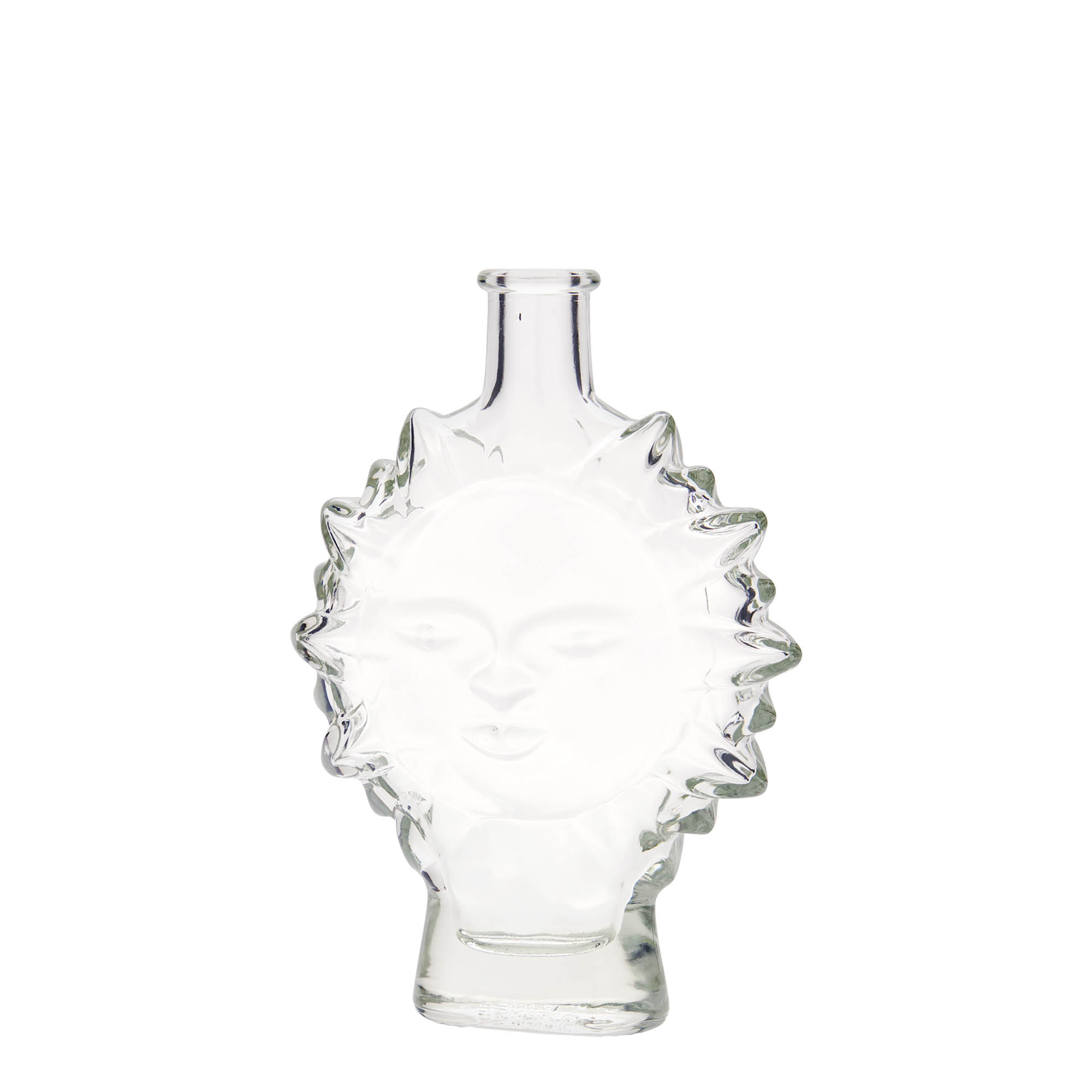 200 ml Glasflasche „Sonne“, Mündung: Kork