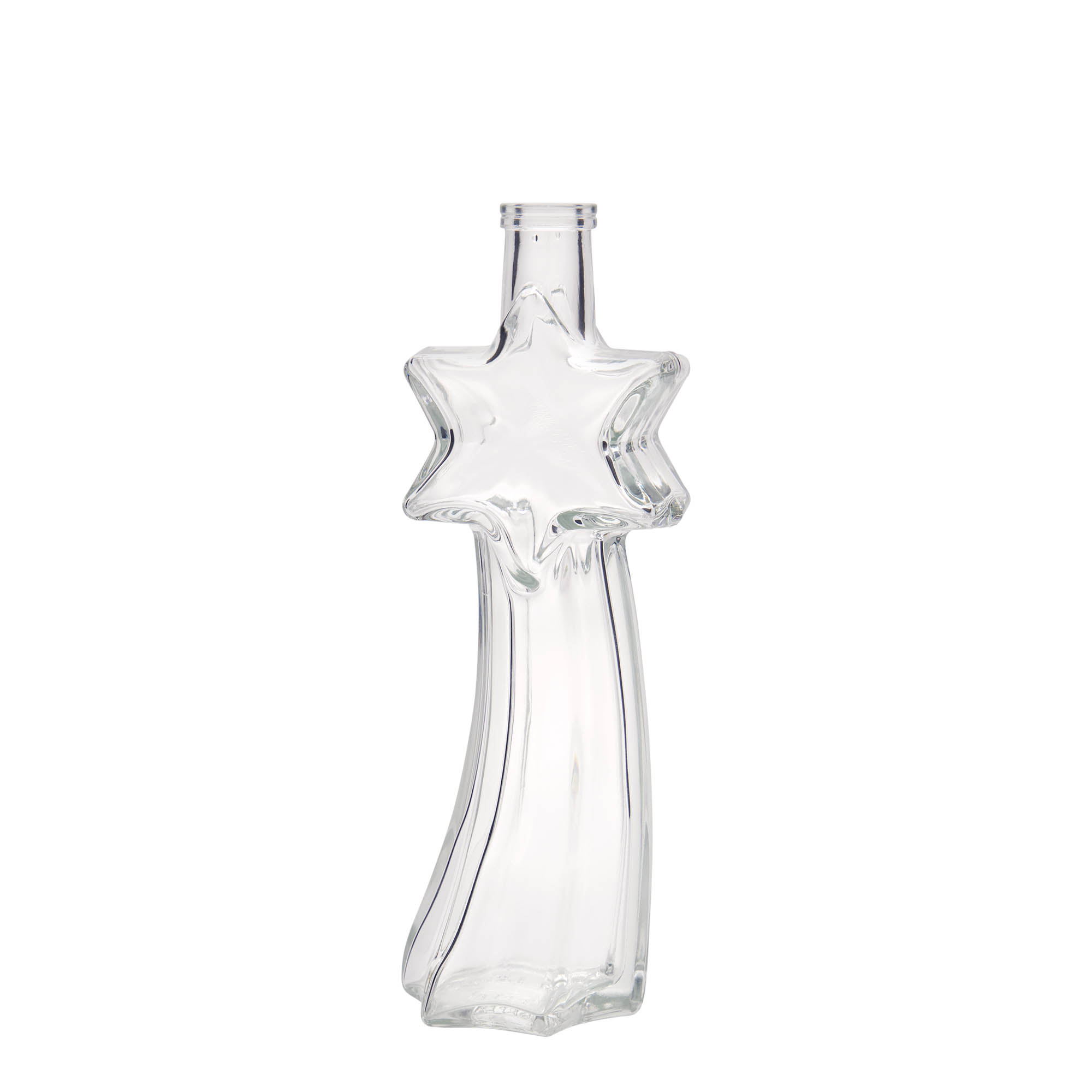 200 ml Glasflasche „Sternschnuppe“, Mündung: Kork