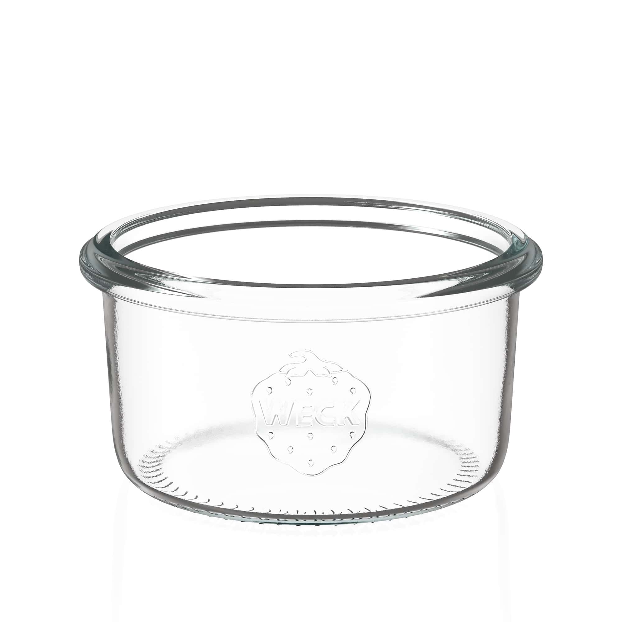 12x 165 ml WECK-Sturzglas mit Glasdeckel RR 80