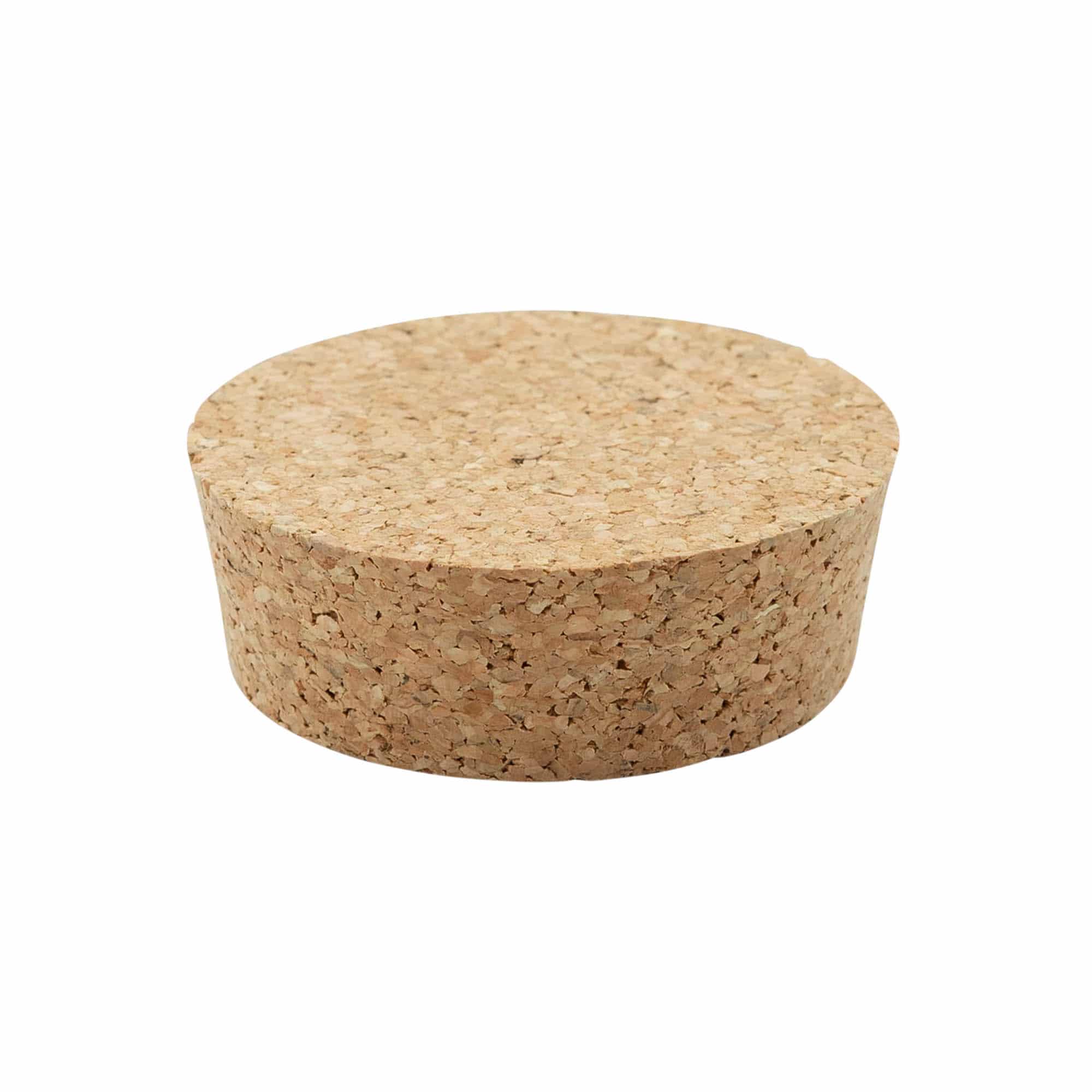 Spitzkorken 54-60 x 27, Presskork, beige, für Mündung: Kork