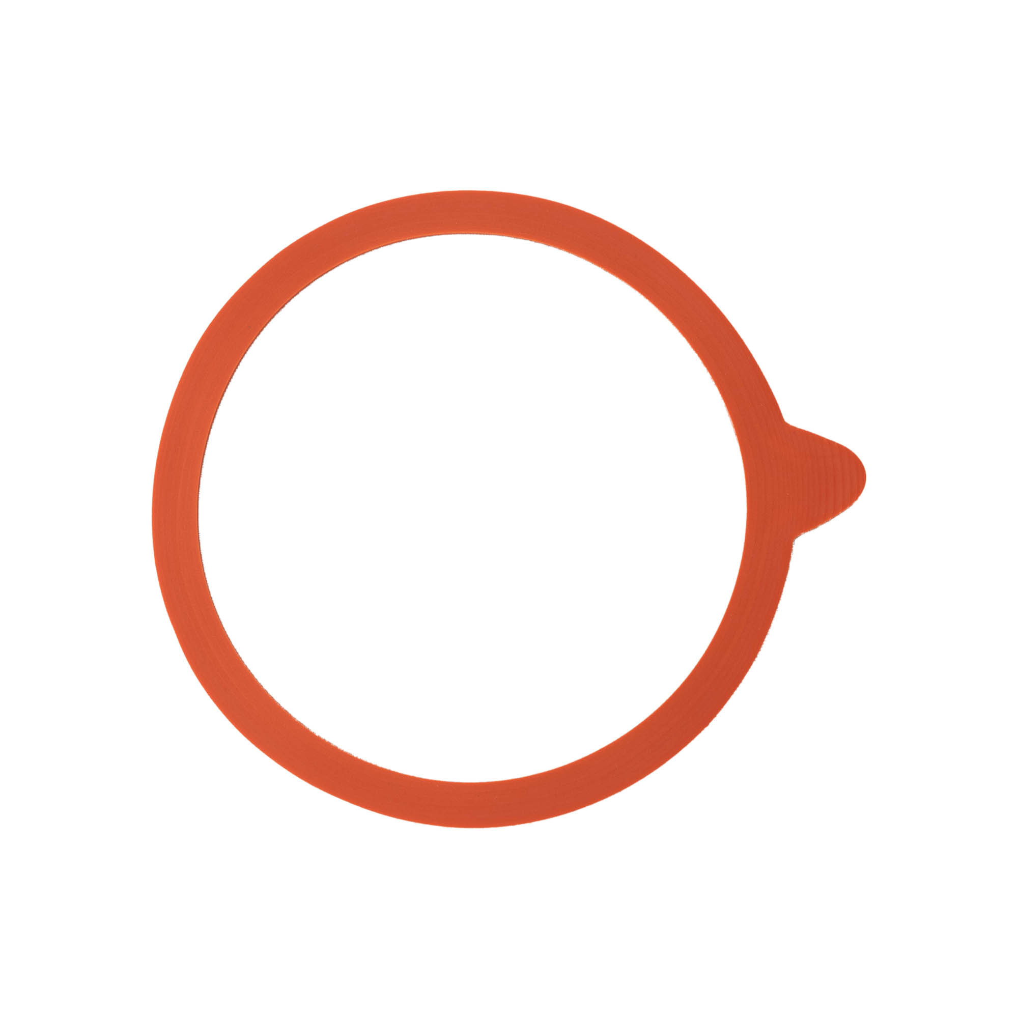 WECK-Einkochring RR100, rot, Mündung: Rundrand WECK-Einkochring RR100, rot, Mündung: Rundrand