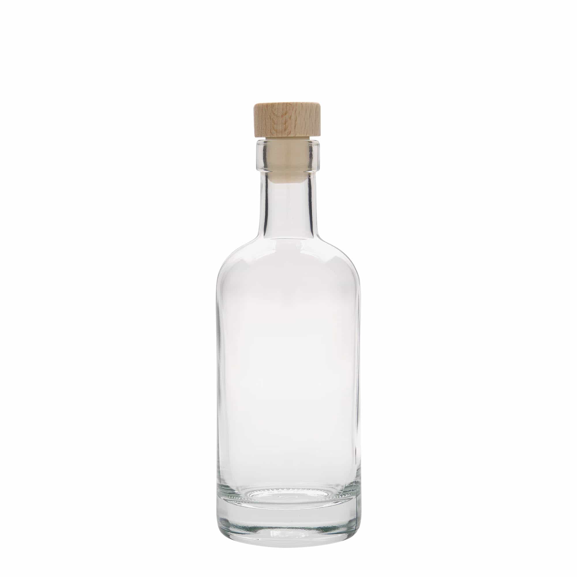 250 ml Glasflasche 'Linea Uno', Mündung: Kork 250 ml Glasflasche 'Linea Uno', Mündung: Kork