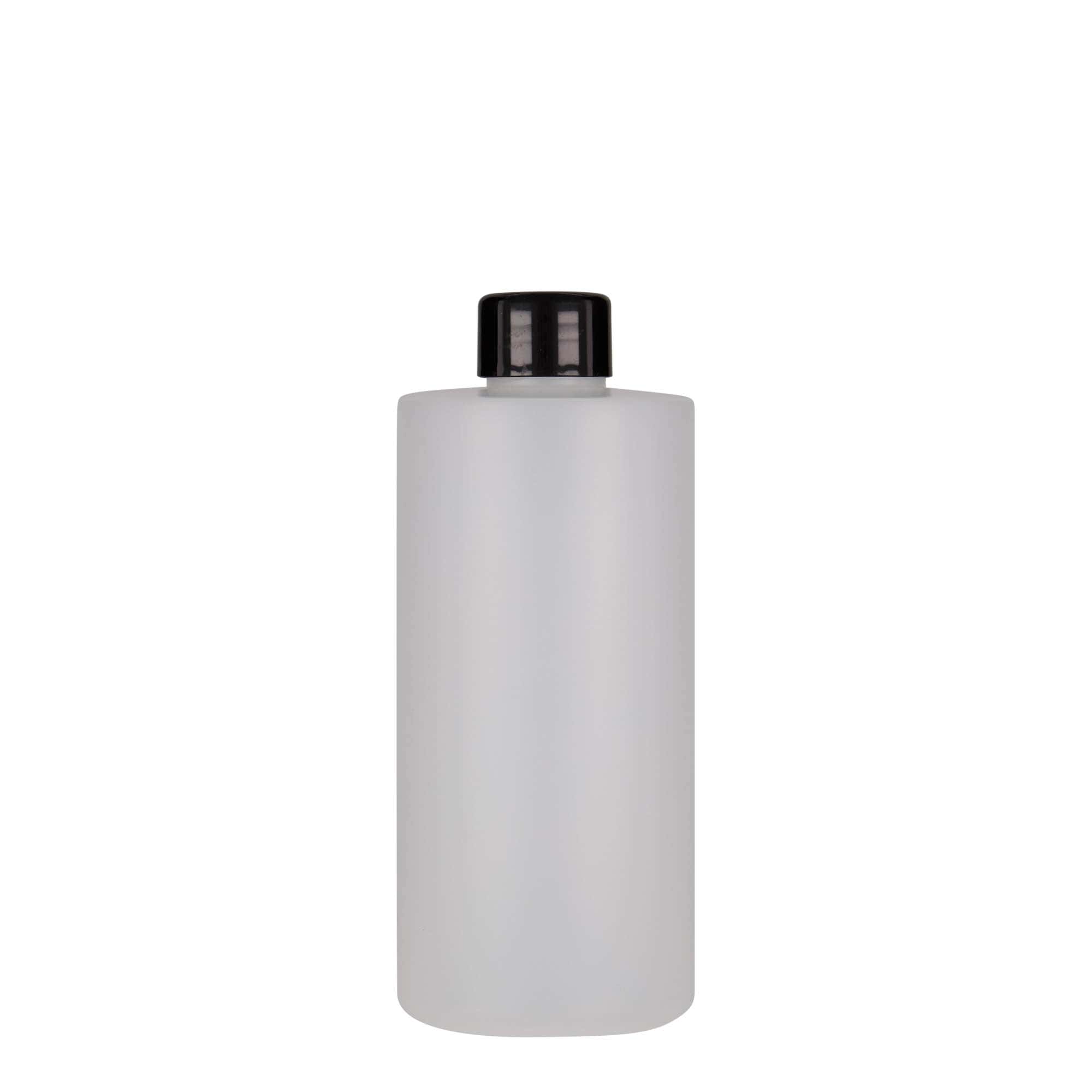 300 ml Kunststoffflasche „Pipe“, HDPE, weiß, Mündung:  24/410