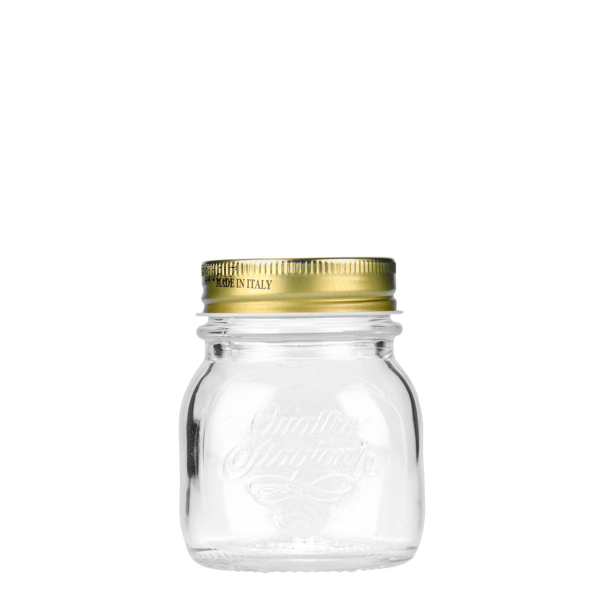 150 ml Glas 'Quattro Stagioni', Mündung: Schraubverschluss