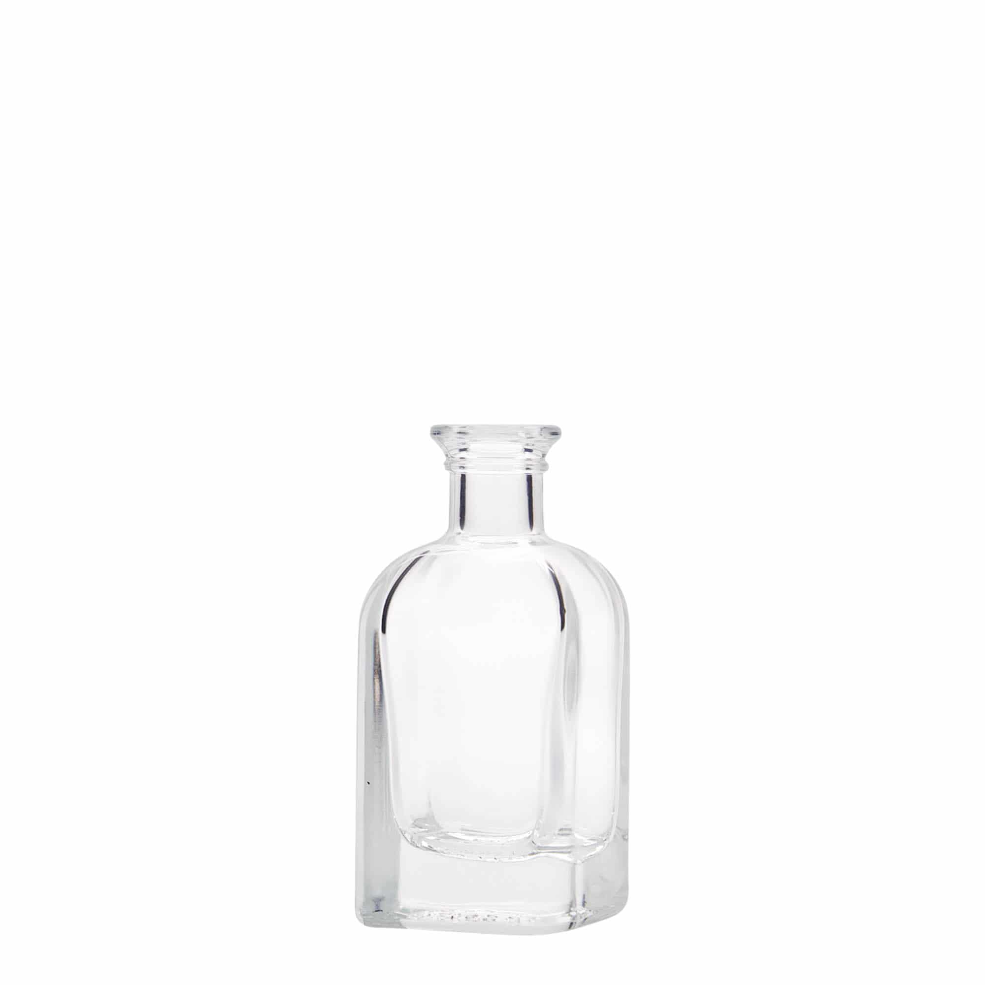 40 ml Glasflasche Apotheker Carré, quadratisch, Mündung: Kork