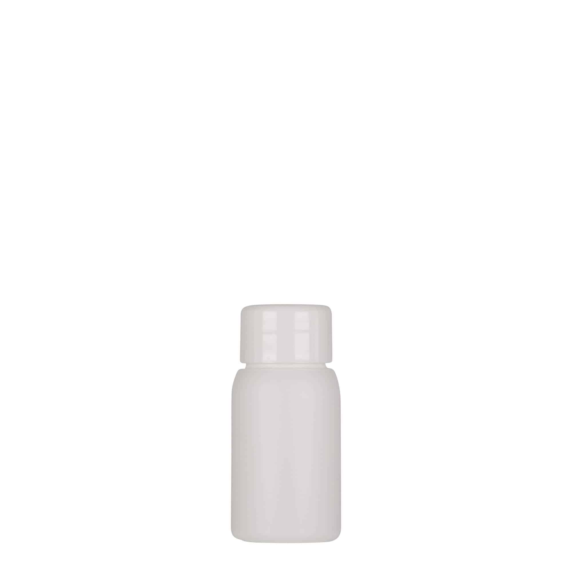 30 ml Kunststoffflasche 'Tuffy', HDPE, weiß, Mündung: 24/410 30 ml Kunststoffflasche 'Tuffy', HDPE, weiß, Mündung: 24/410