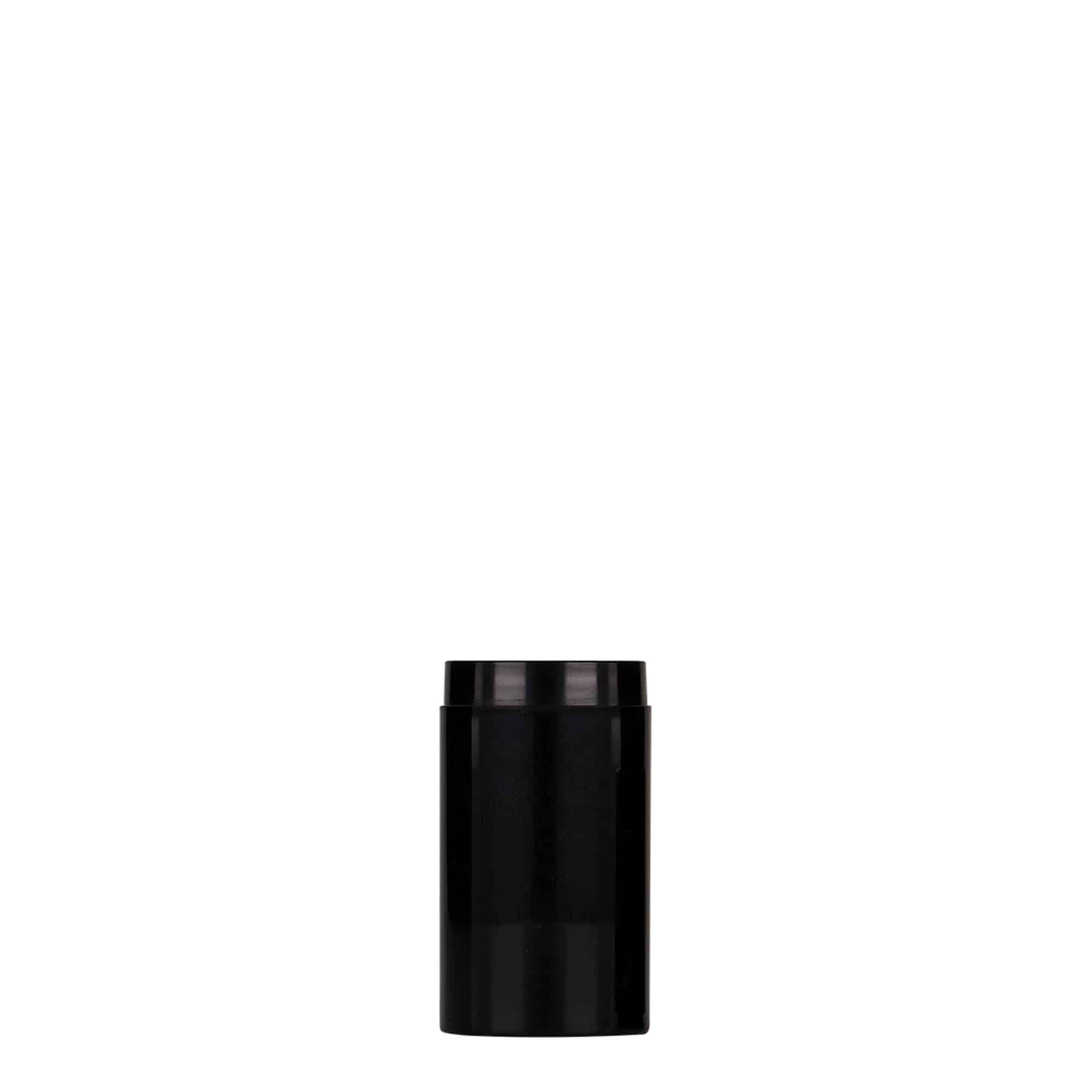 15 ml Airless Dispenser 'Micro', PP-Kunststoff, schwarz
