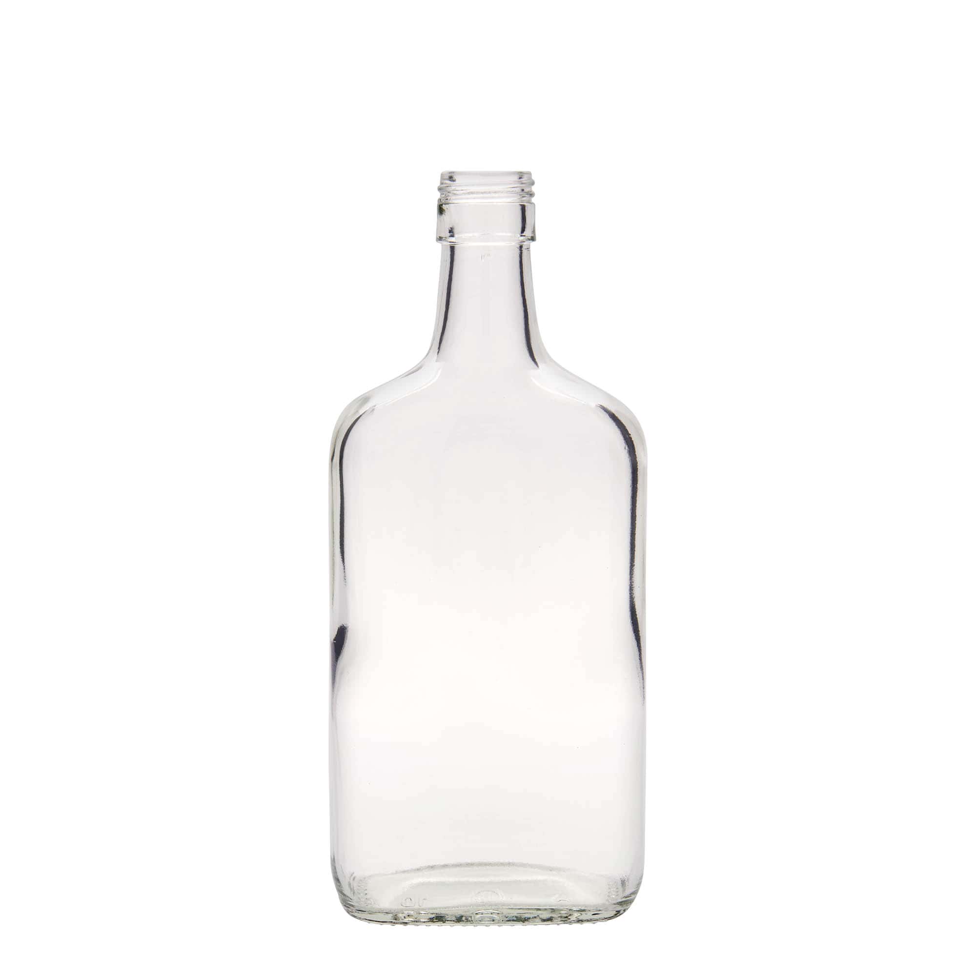 700 ml Glasflasche „Amaretto“, rechteckig, Mündung: PP 31,5