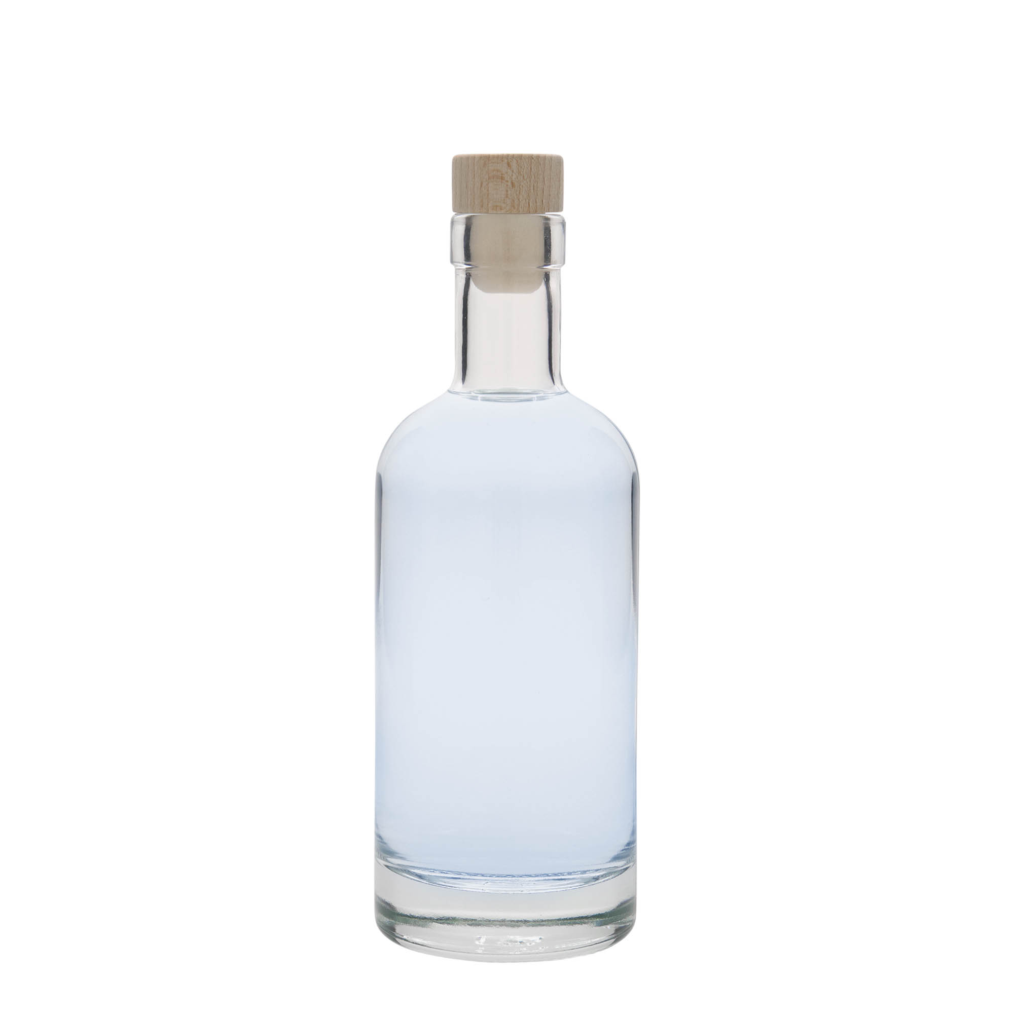 350 ml Glasflasche 'Linea Uno', Mündung: Kork