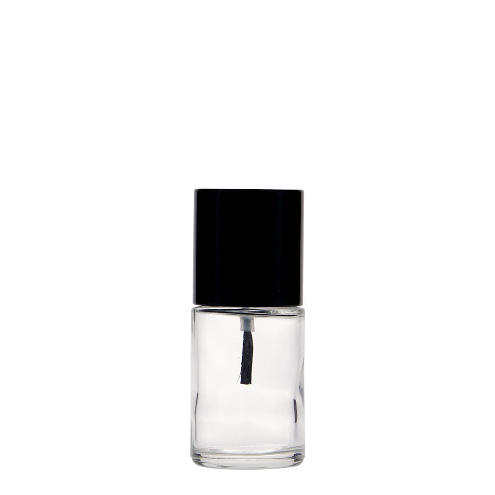 16 ml Nagellackflasche 'London' mit Pinsel, Glas 16 ml Nagellackflasche 'London' mit Pinsel, Glas