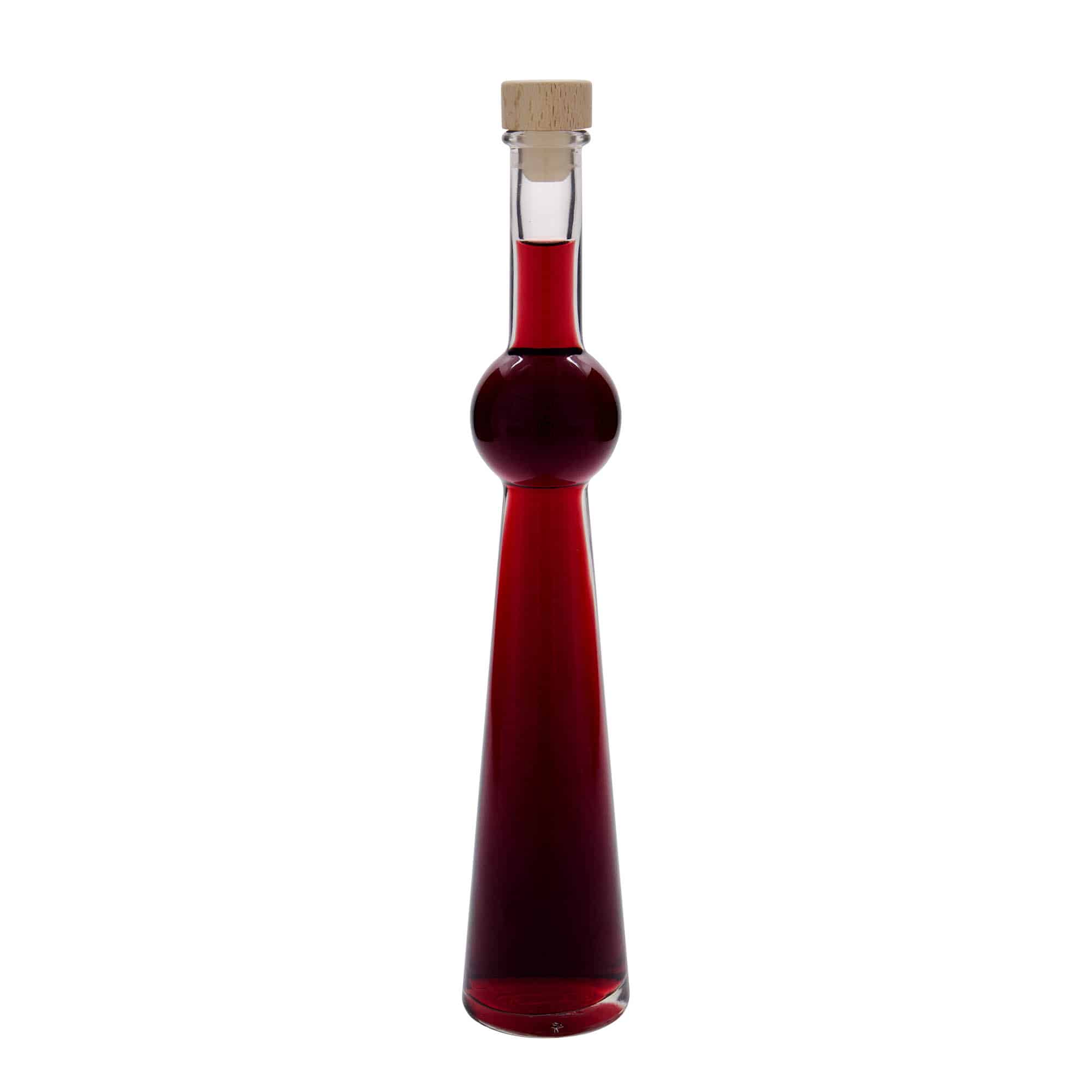 200 ml Glasflasche 'Supernova', Mündung: Kork