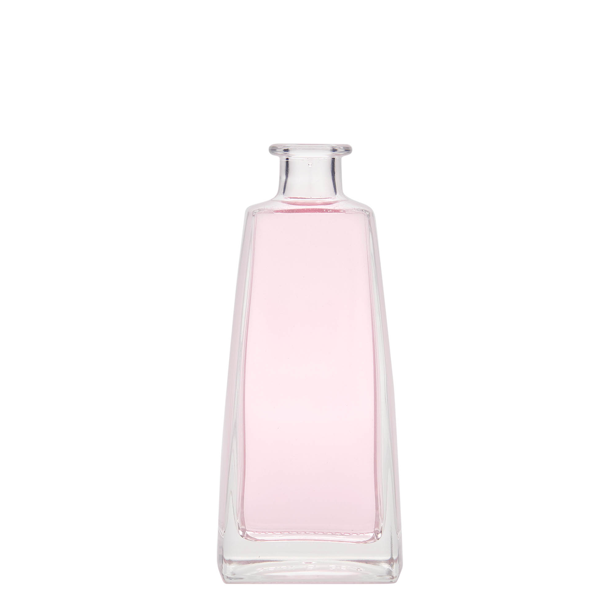 350 ml Glasflasche „Timmy“, rechteckig, Mündung: Kork