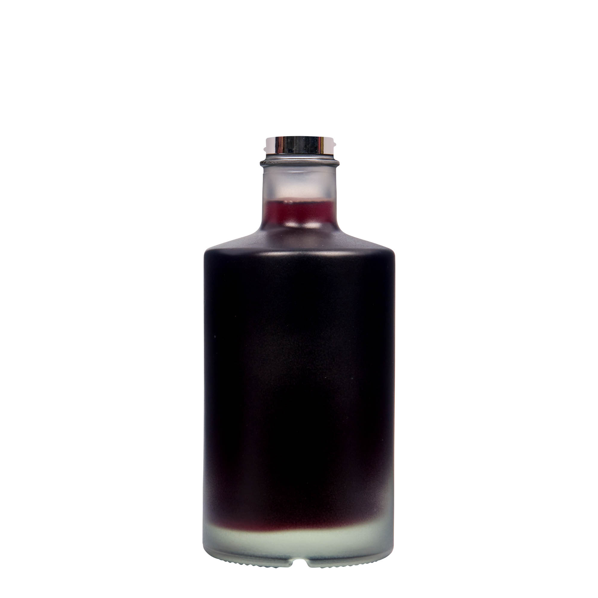 500 ml Glasflasche 'Caroline', geeist, Mündung: GPI 33 500 ml Glasflasche 'Caroline', geeist, Mündung: GPI 33