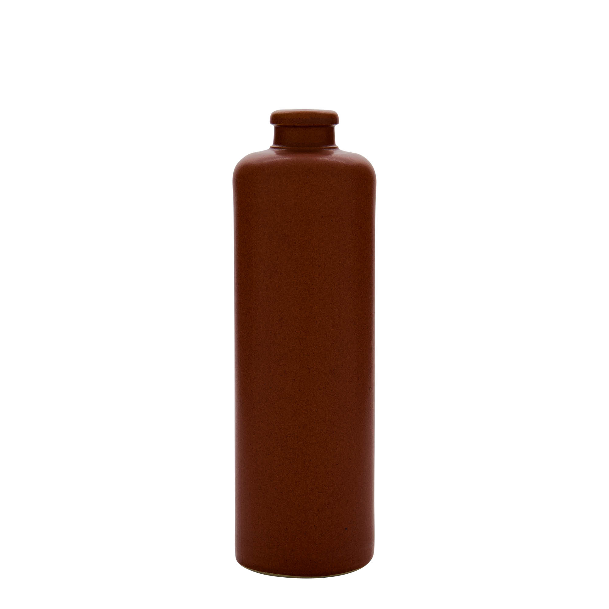 500 ml Tonkrug, Steinzeug, rot-braun, Mündung: Kork 500 ml Tonkrug, Steinzeug, rot-braun, Mündung: Kork