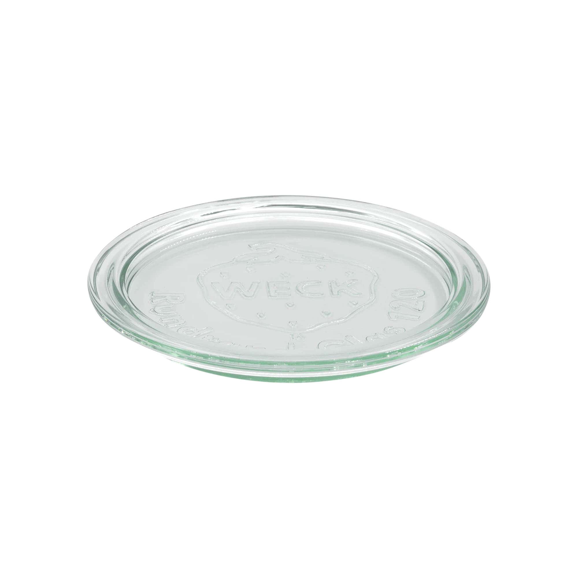WECK-Glasdeckel Rundrand, für Mündung: RR120 WECK-Glasdeckel Rundrand, für Mündung: RR120