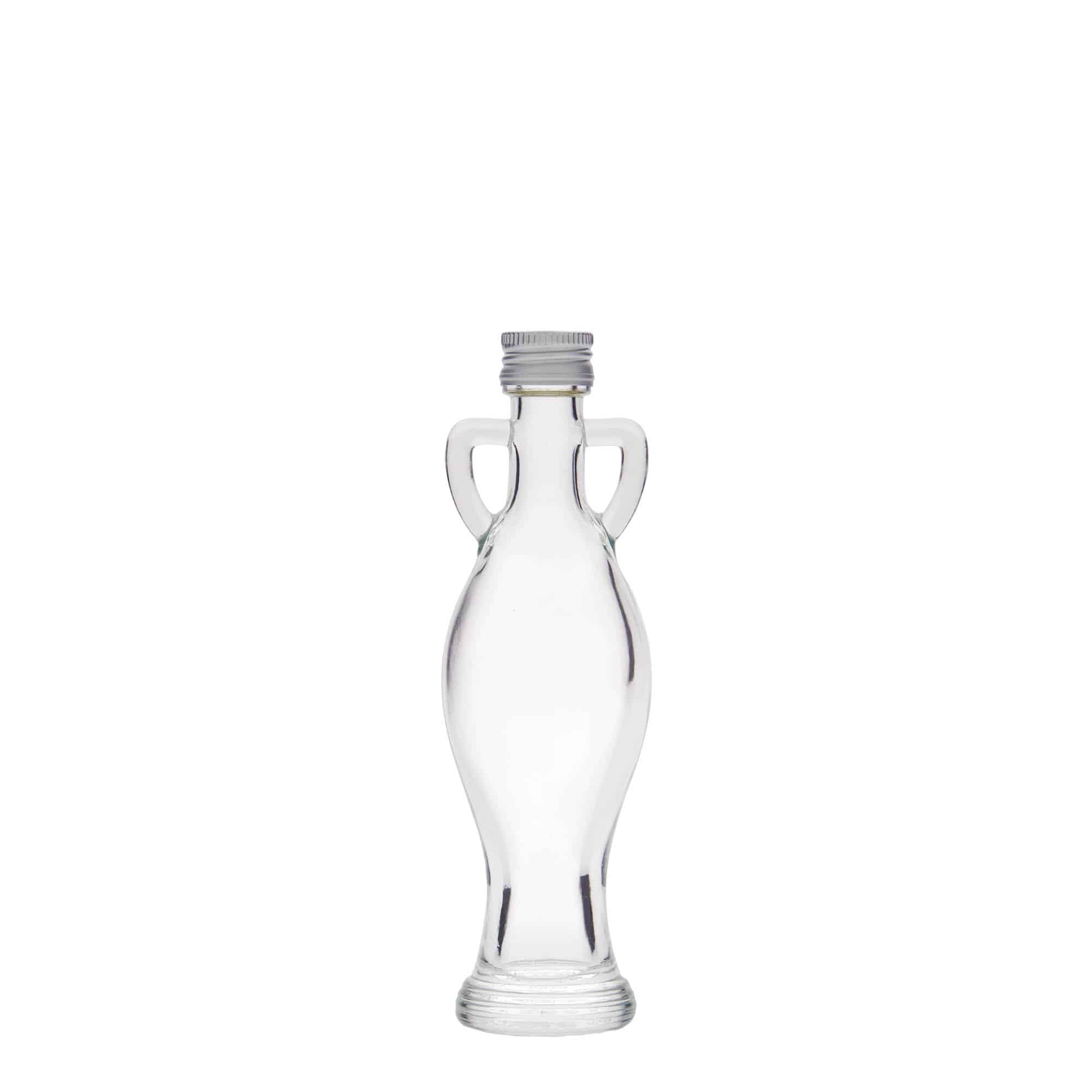 40 ml Glasflasche „Amphore“, Mündung: PP 18
