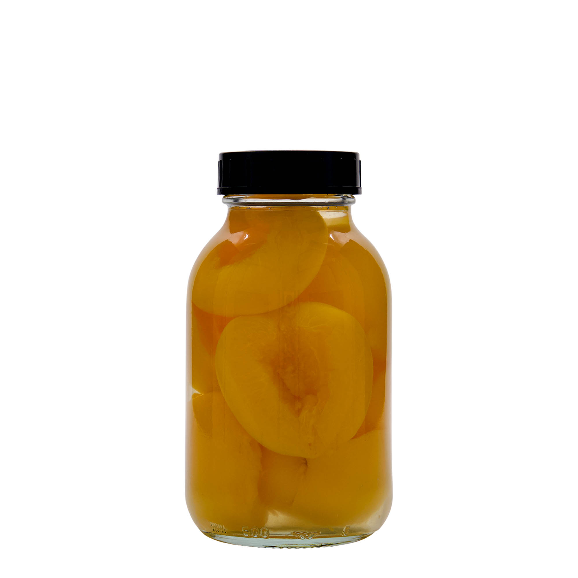 500 ml Weithalsglas, Mündung: DIN 55 500 ml Weithalsglas, Mündung: DIN 55