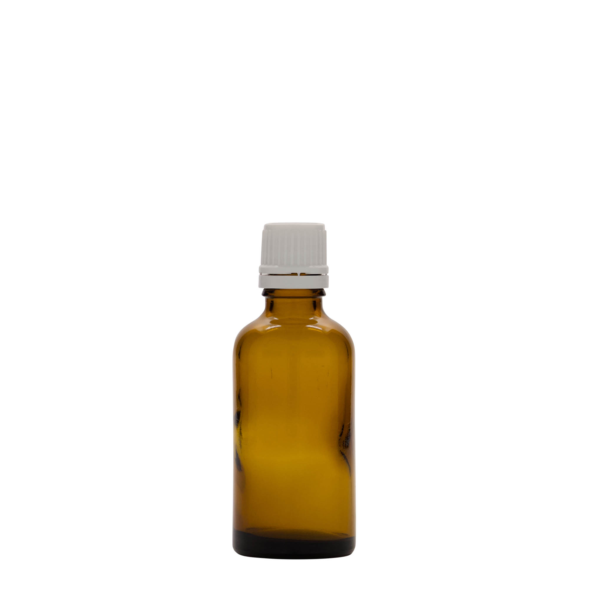 50 ml Medizinflasche, Glas, braun, Mündung: DIN 18 50 ml Medizinflasche, Glas, braun, Mündung: DIN 18