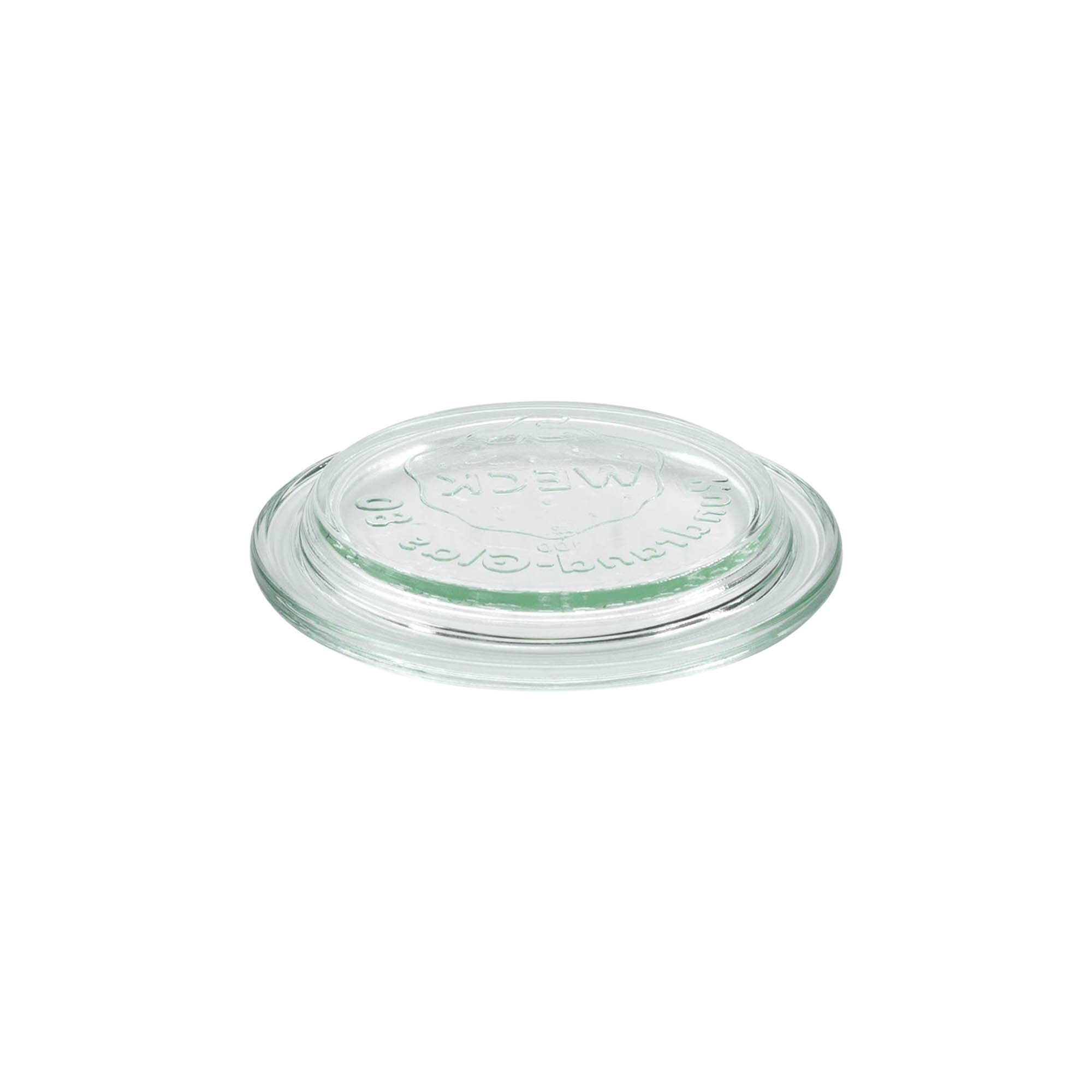 WECK-Glasdeckel Rundrand, für Mündung: RR80 WECK-Glasdeckel Rundrand, für Mündung: RR80