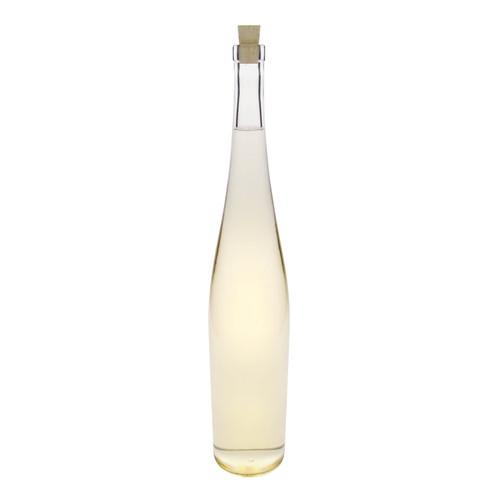 1.500 ml Glasflasche „Weinschlegel“, Mündung: Kork