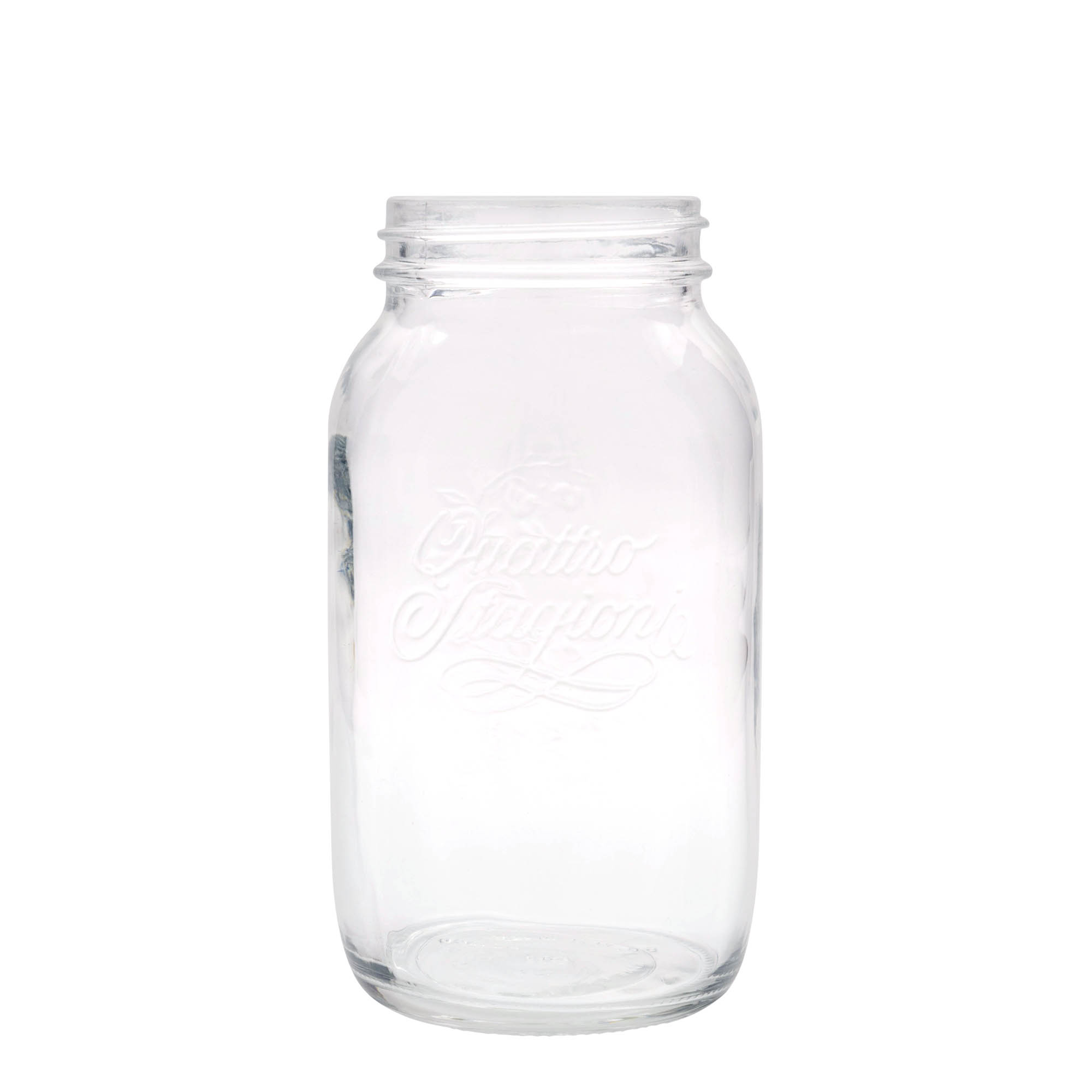 1.500 ml Glas 'Quattro Stagioni', Mündung: Schraubverschluss 1.500 ml Glas 'Quattro Stagioni', Mündung: Schraubverschluss