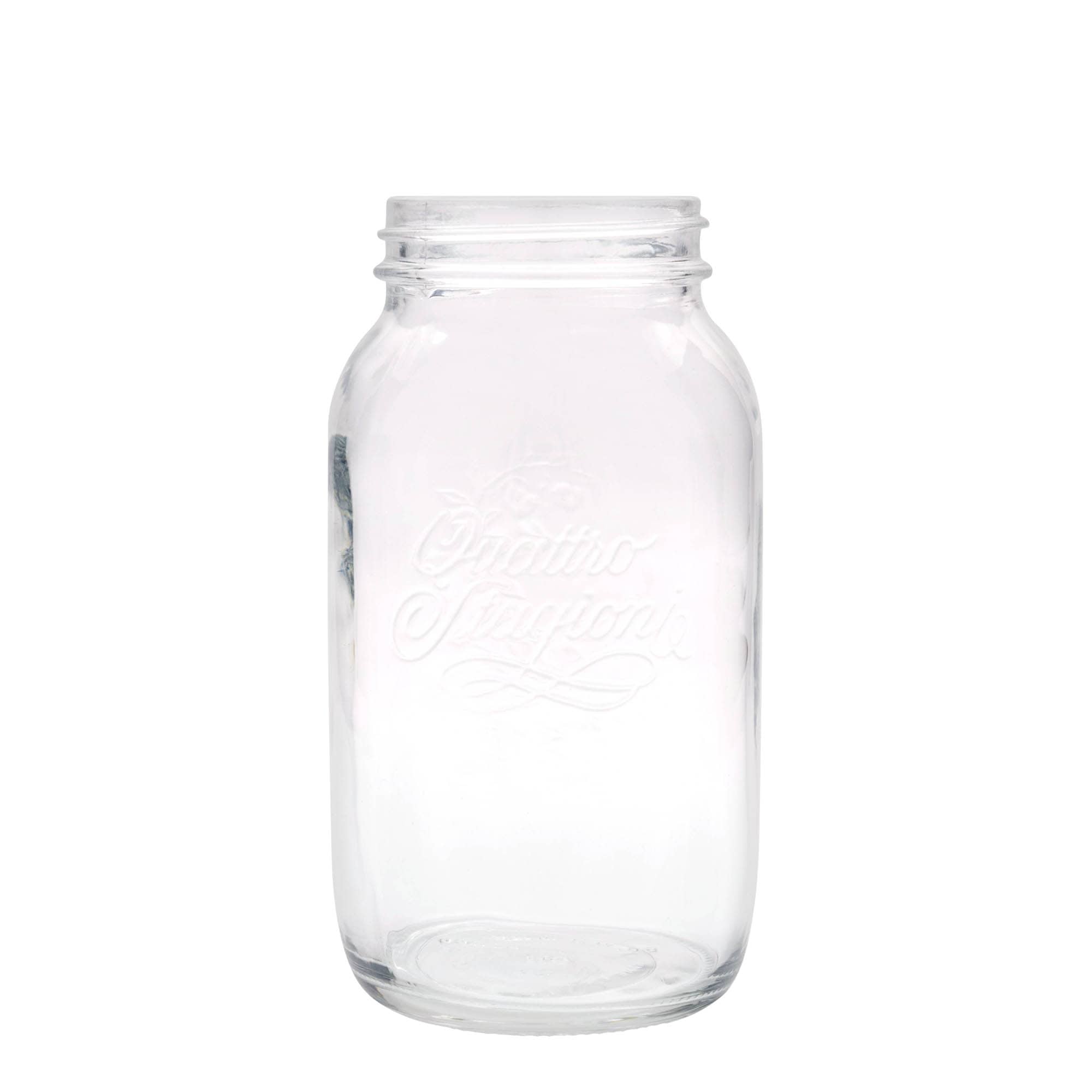 1.500 ml Glas 'Quattro Stagioni', Mündung: Schraubverschluss 1.500 ml Glas 'Quattro Stagioni', Mündung: Schraubverschluss