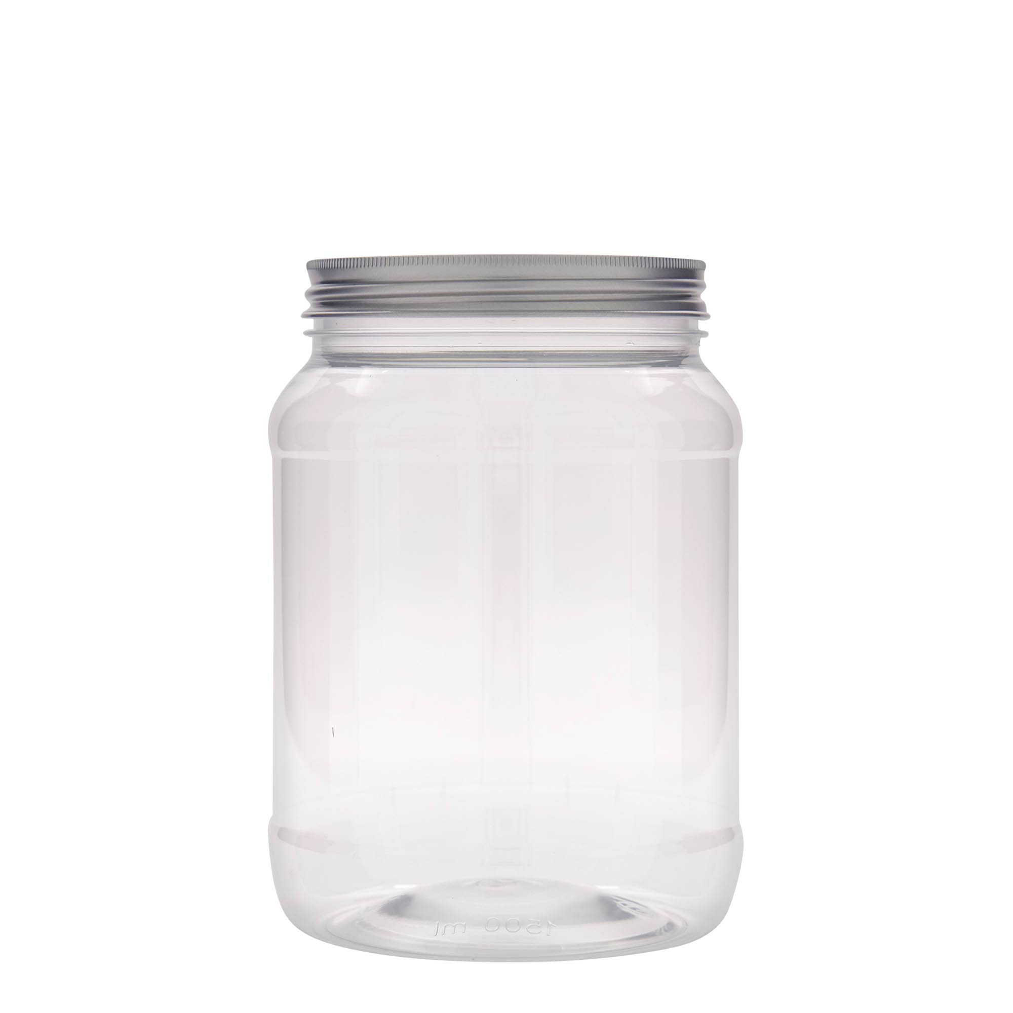 1.500 ml PET-Dose „Lulu“, Kunststoff, Mündung: 100/400
