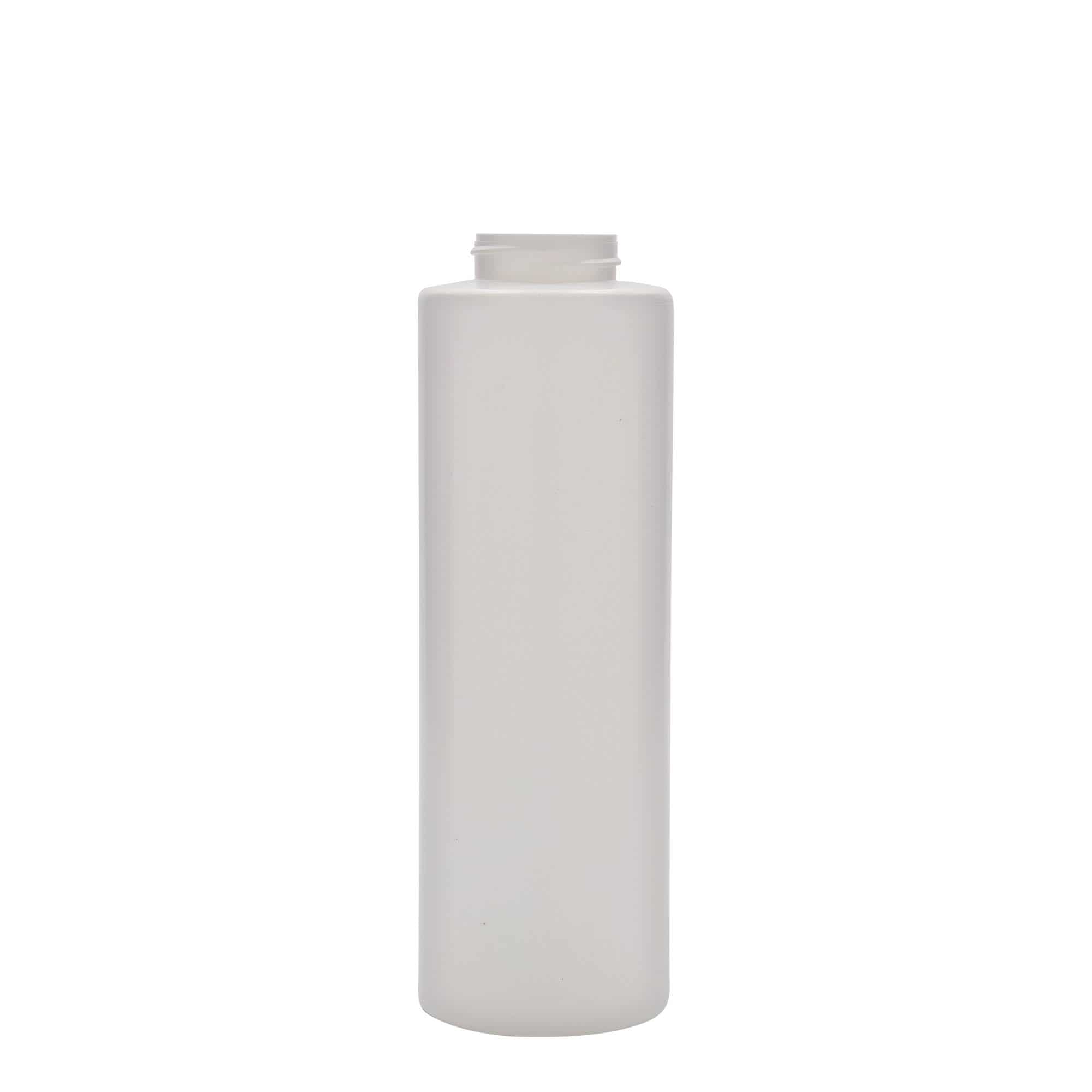 500 ml Soßenflasche, LDPE-Kunststoff, weiß, Mündung: 38/400