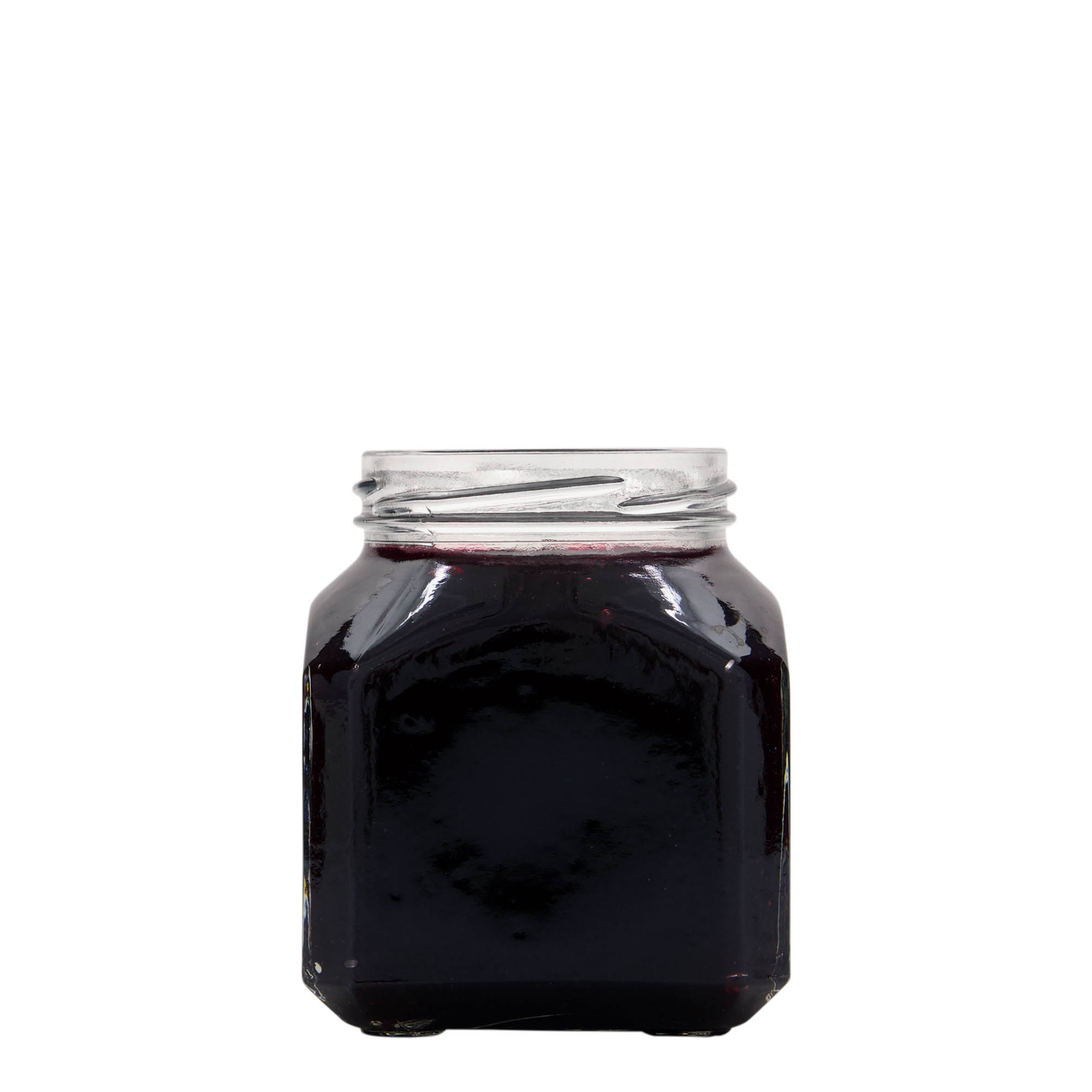 314 ml Vierkantglas 'Mailand', Mündung: Twist-Off (TO 63) 314 ml Vierkantglas 'Mailand', Mündung: Twist-Off (TO 63)