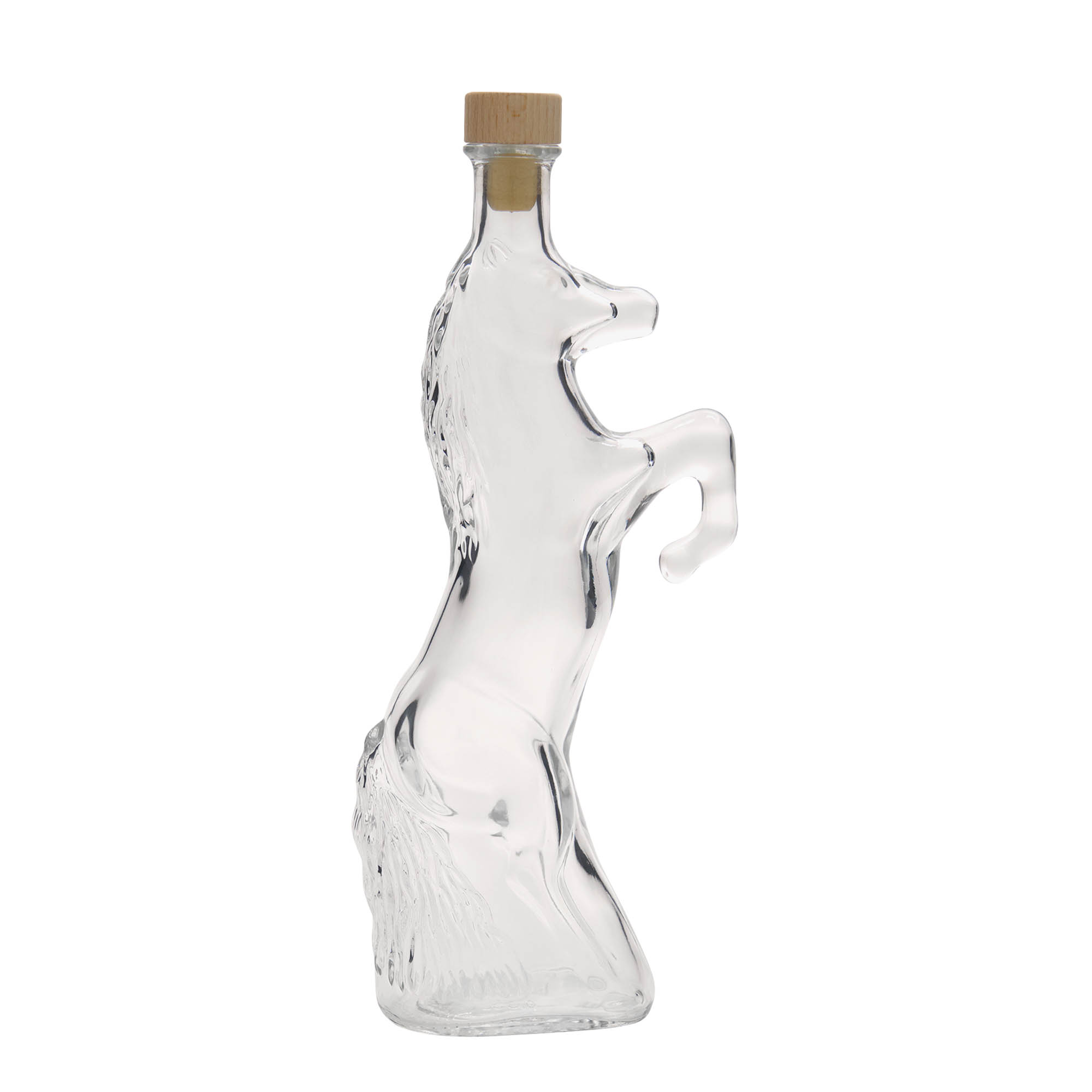 350 ml Glasflasche 'Wild Horse', Mündung: Kork 350 ml Glasflasche 'Wild Horse', Mündung: Kork
